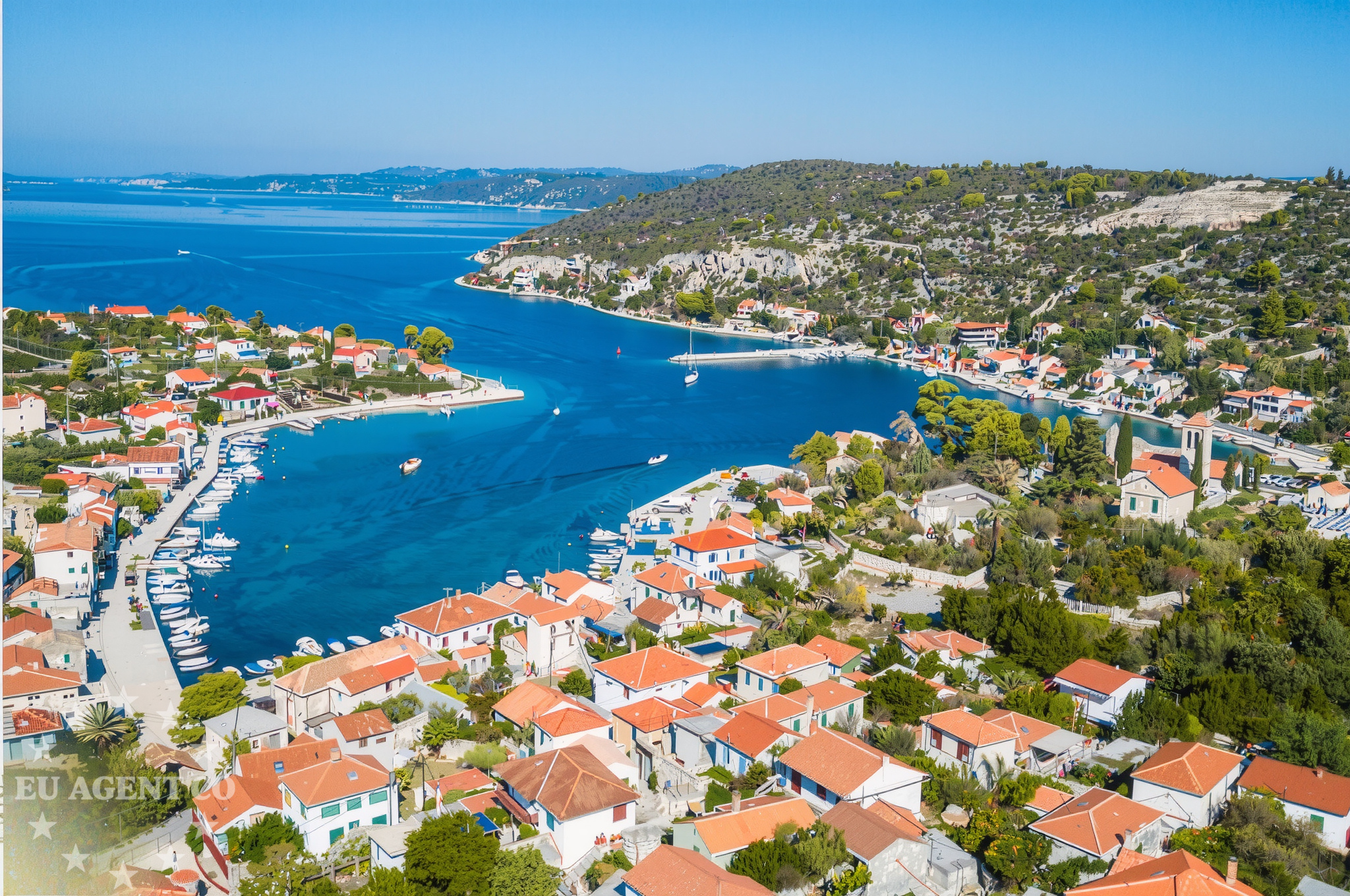 Additional view of Quay buoy field in Quay on the island Drvenik Veli, Central Dalmatia, Croatia photo 9