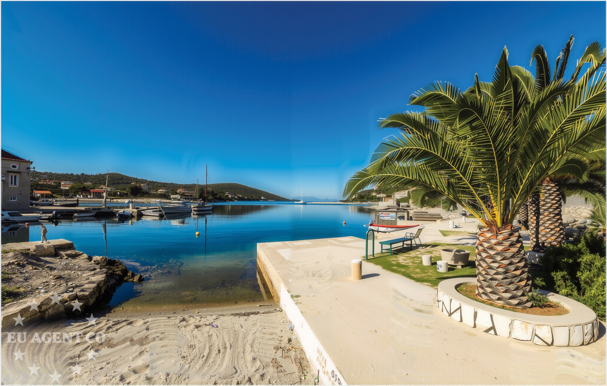 Additional view of Quay buoy field in Quay on the island Drvenik Veli, Central Dalmatia, Croatia photo 12