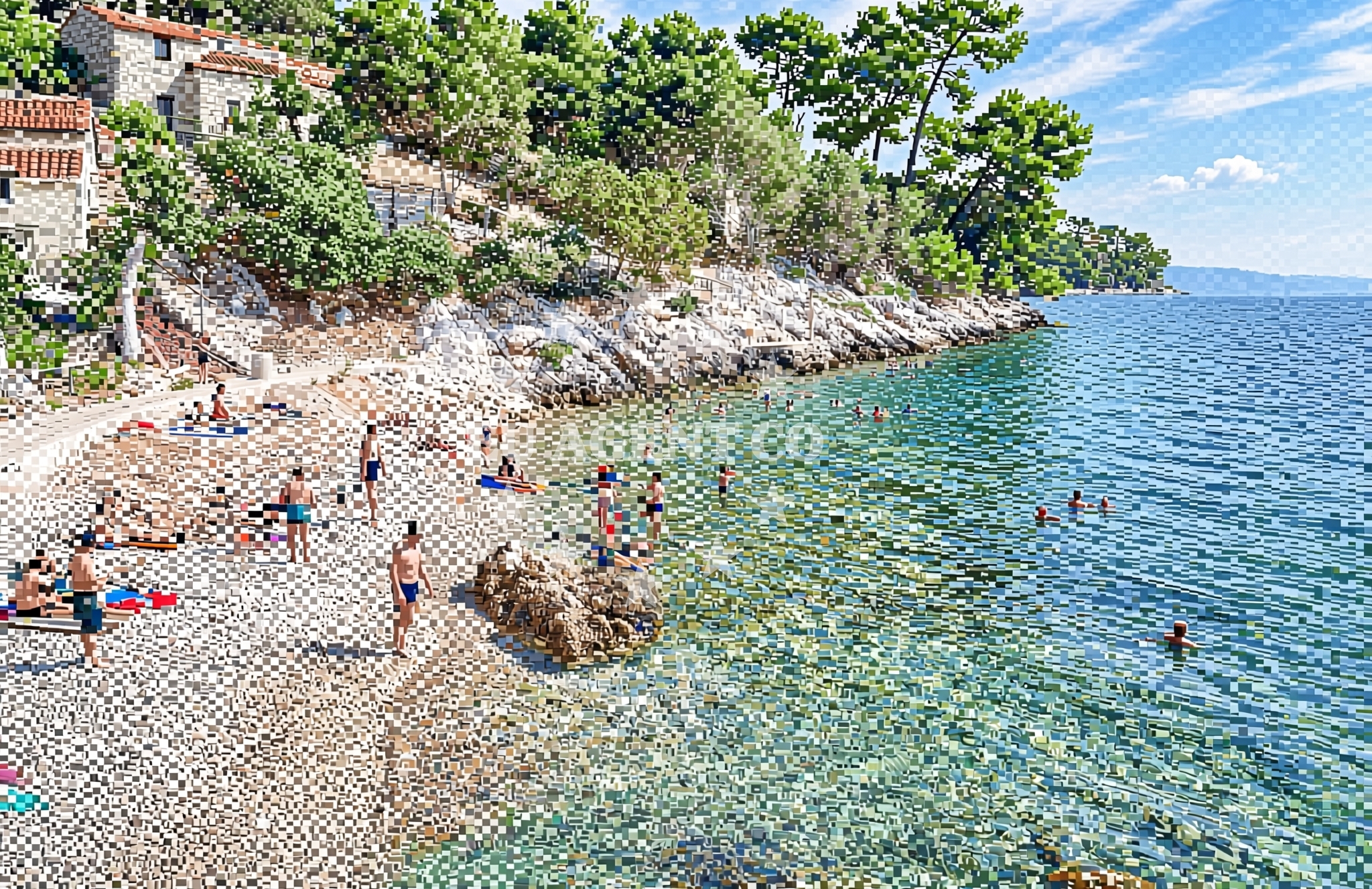 Quay Smarska, Bogomolje, Hvar – Mooring Point on the NE Shore