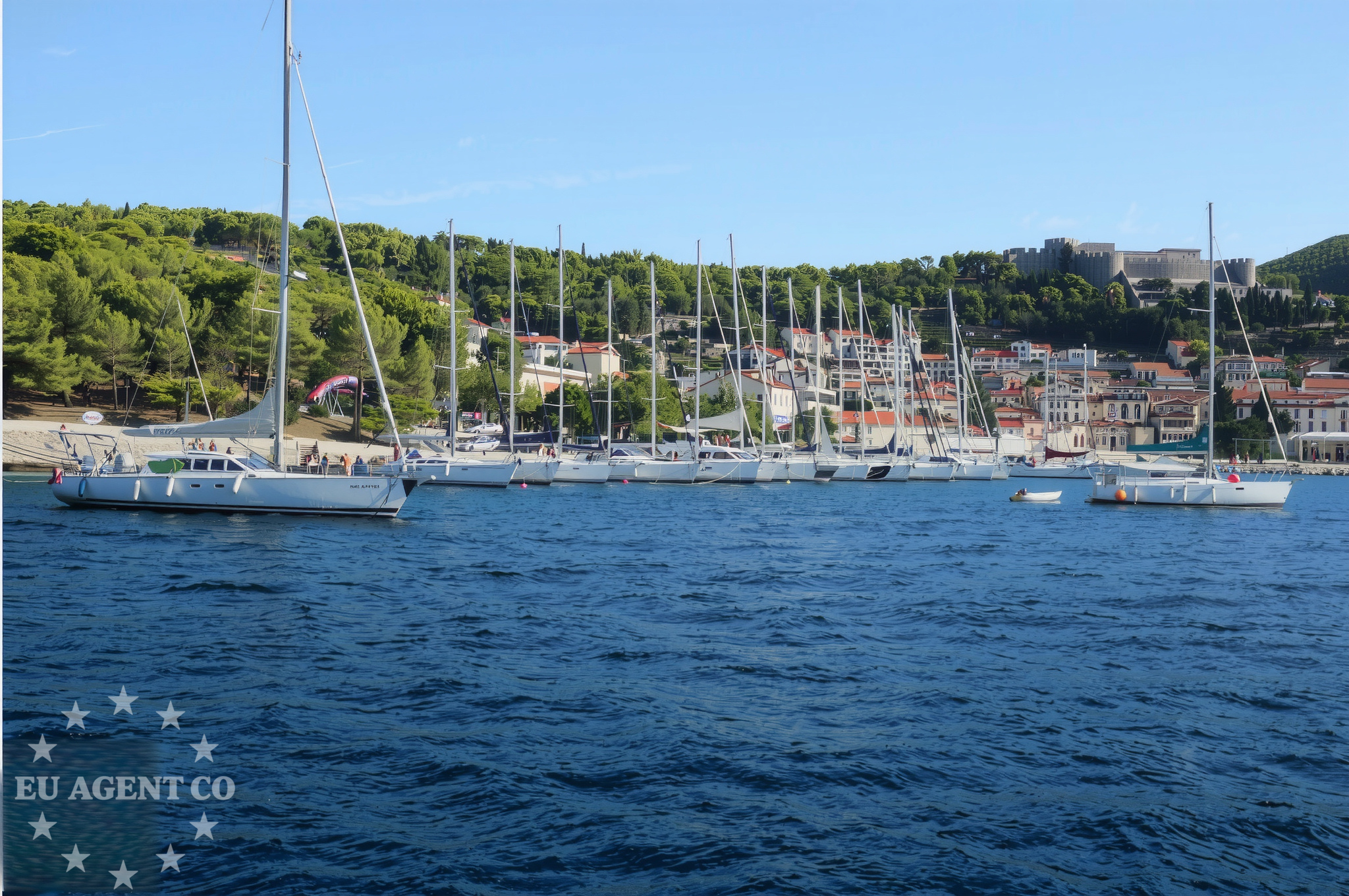 Additional view of Buoy buoy field in Buoy in Hvar on the island Hvar, Central Dalmatia, Croatia photo 6
