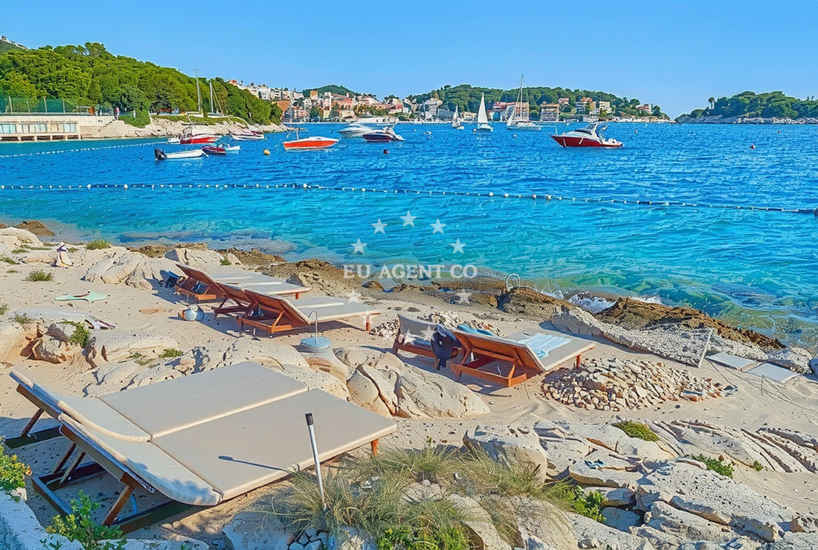 Additional view of Jetty buoy field in Jetty in Hvar on the island Hvar, Central Dalmatia, Croatia photo 7