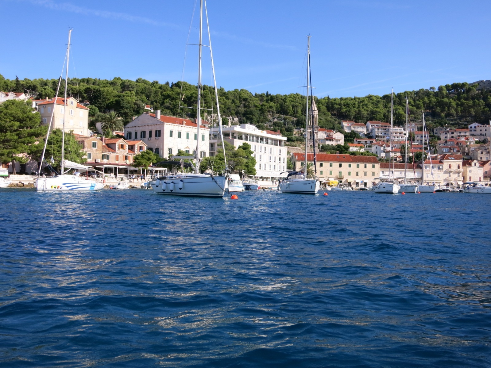 Single buoys in Hvar, Central Dalmatia