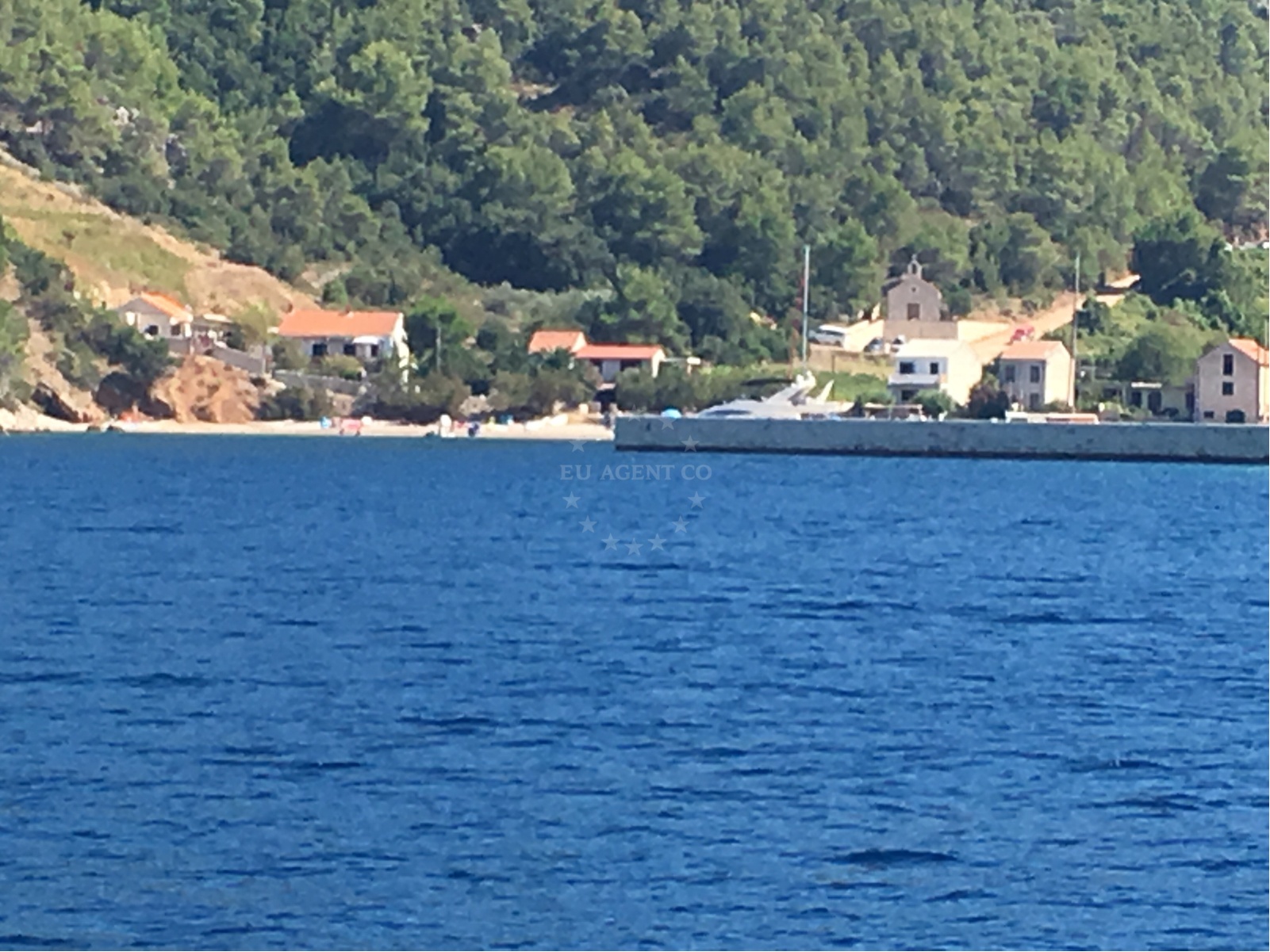 Mooring lines at Hvar Jetty, Central Dalmatia