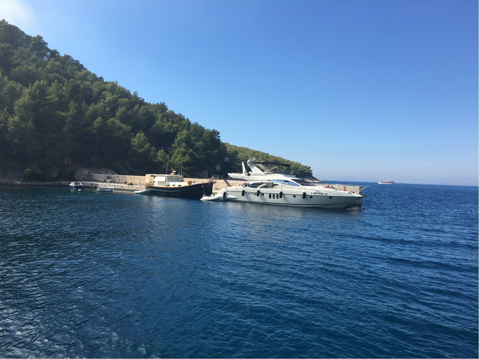 Additional view of Jetty buoy field in Jetty on the island Hvar, Central Dalmatia, Croatia photo 6