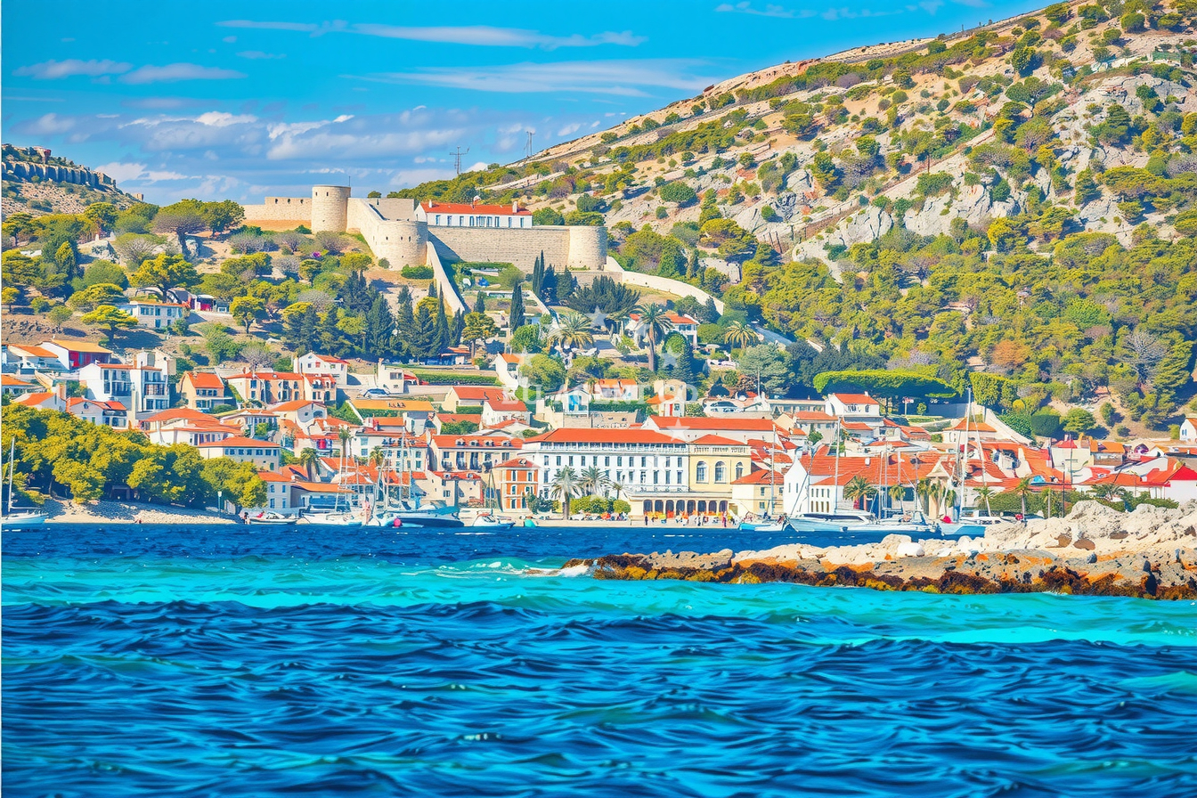 Additional view of Quay buoy field in Quay on the island Hvar, Central Dalmatia, Croatia photo 6