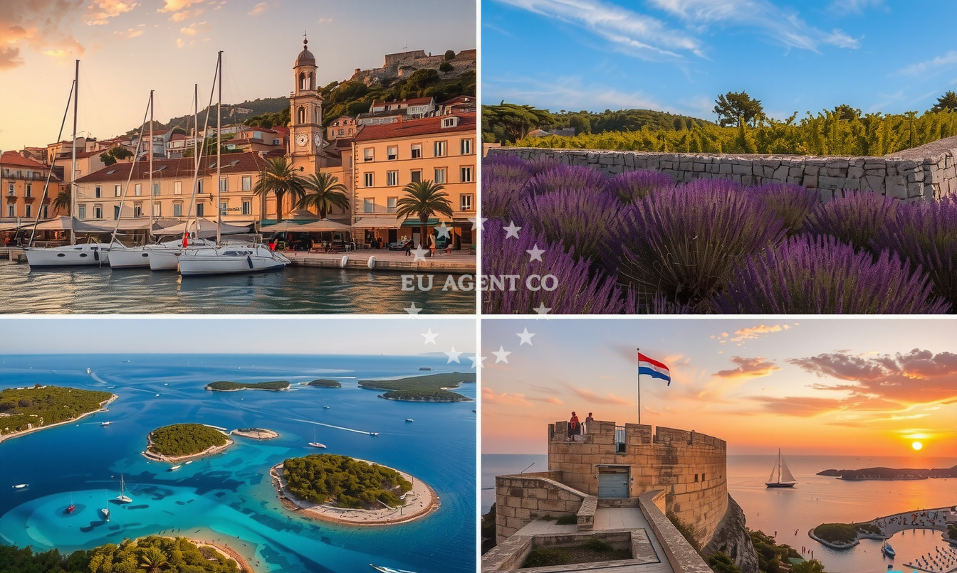 Additional view of Quay buoy field in Quay on the island Hvar, Central Dalmatia, Croatia photo 9