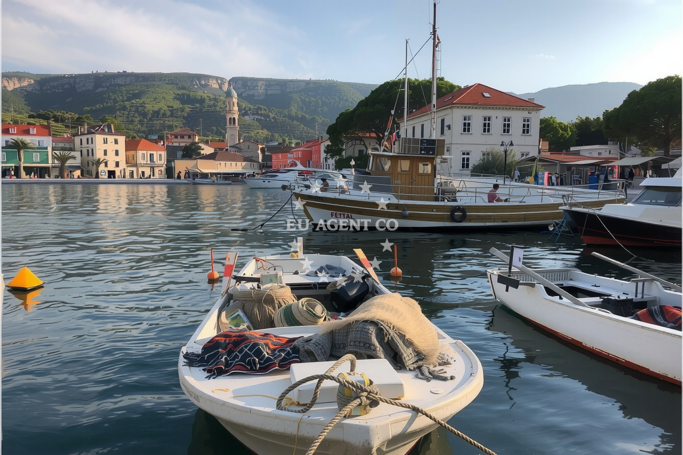 Additional view of Quay buoy field in Quay on the island Hvar, Central Dalmatia, Croatia photo 12