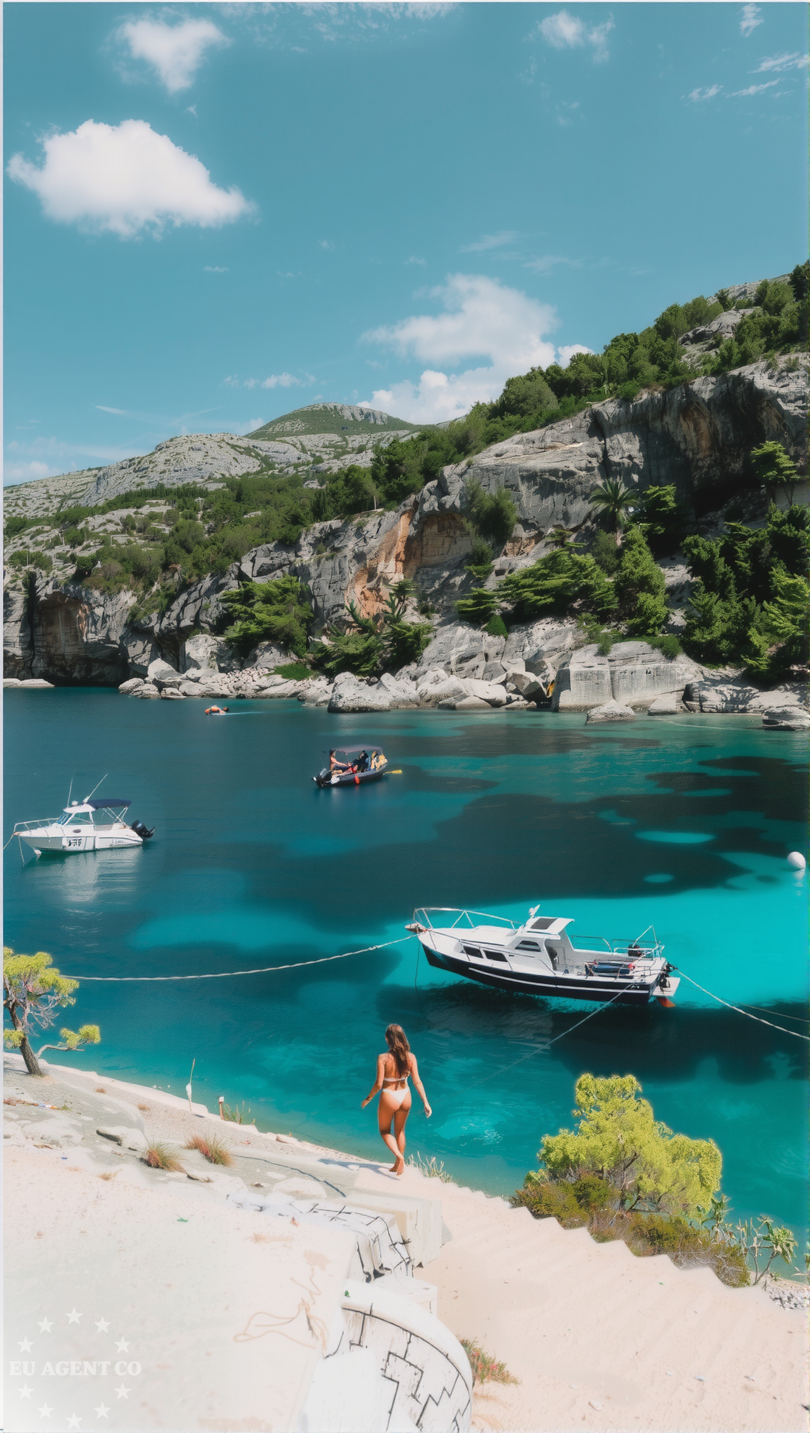 Additional view of Quay buoy field in Quay on the island Hvar, Central Dalmatia, Croatia photo 7