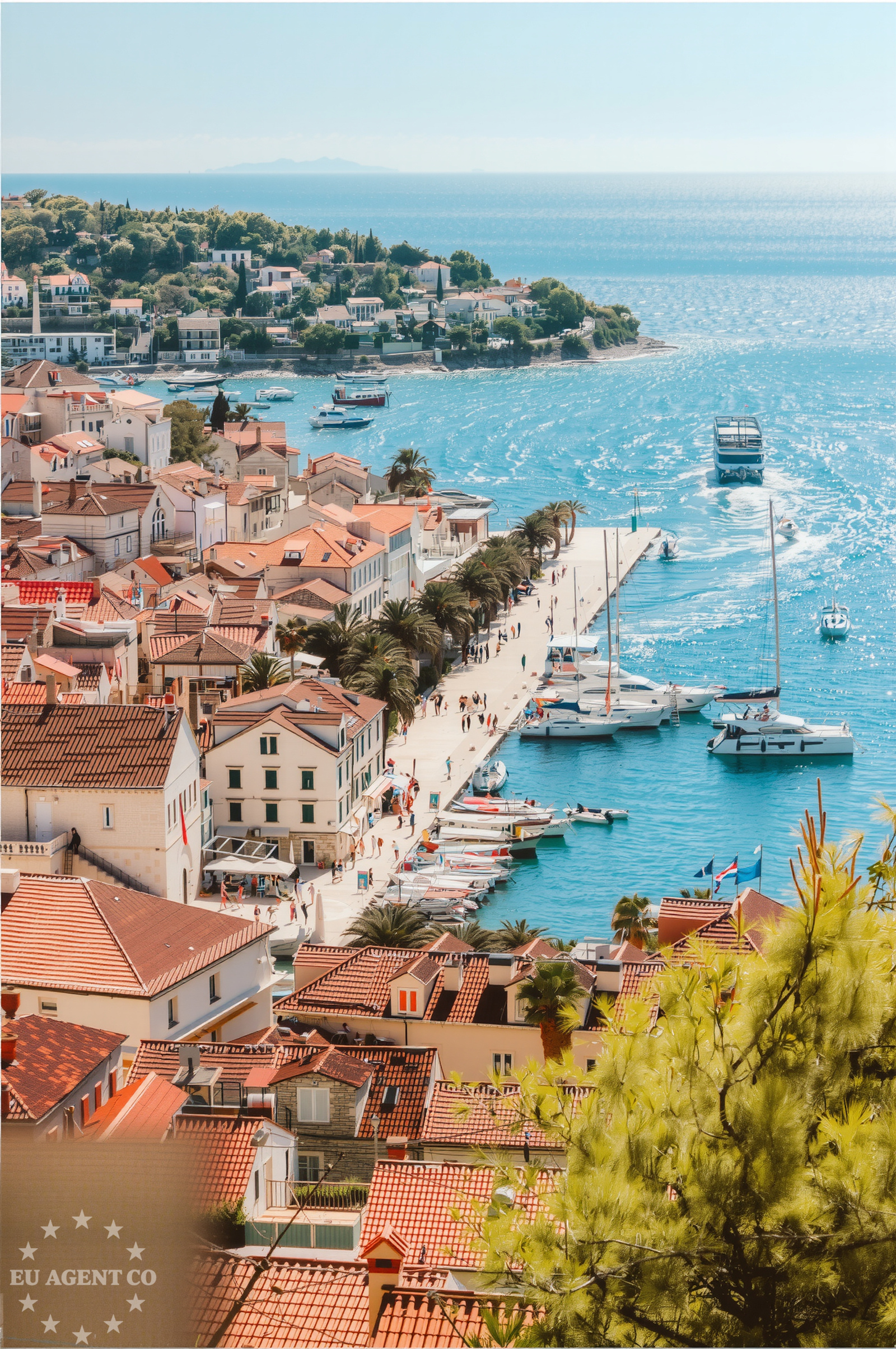 Additional view of Quay buoy field in Quay on the island Hvar, Central Dalmatia, Croatia photo 11