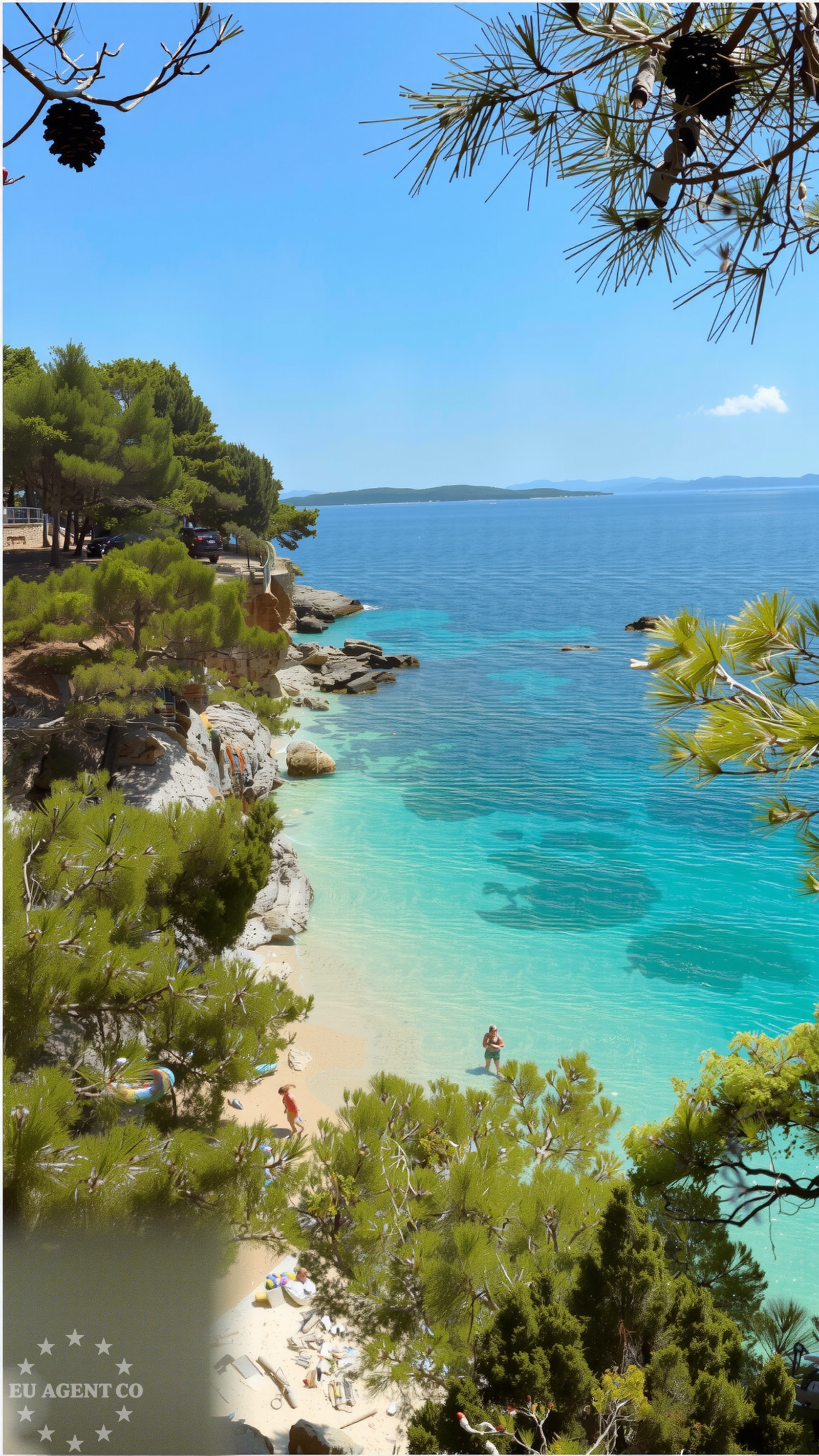 Additional view of Quay buoy field in Quay on the island Hvar, Central Dalmatia, Croatia photo 12