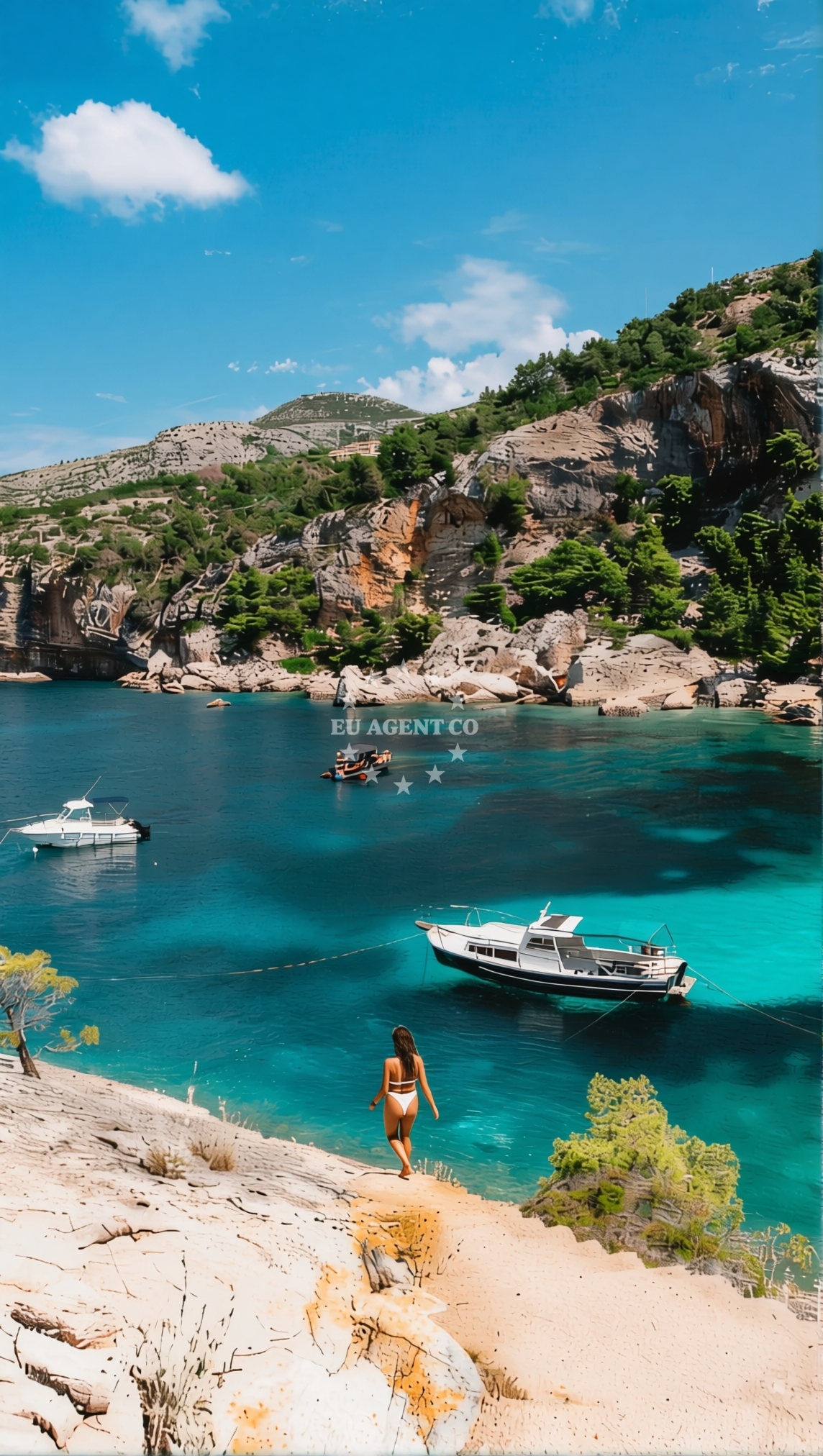 Additional view of Quay buoy field in Quay on the island Hvar, Central Dalmatia, Croatia photo 5