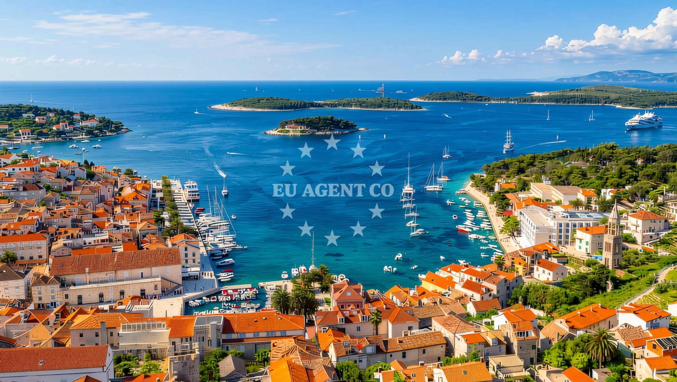 Additional view of Quay buoy field in Quay on the island Hvar, Central Dalmatia, Croatia photo 10
