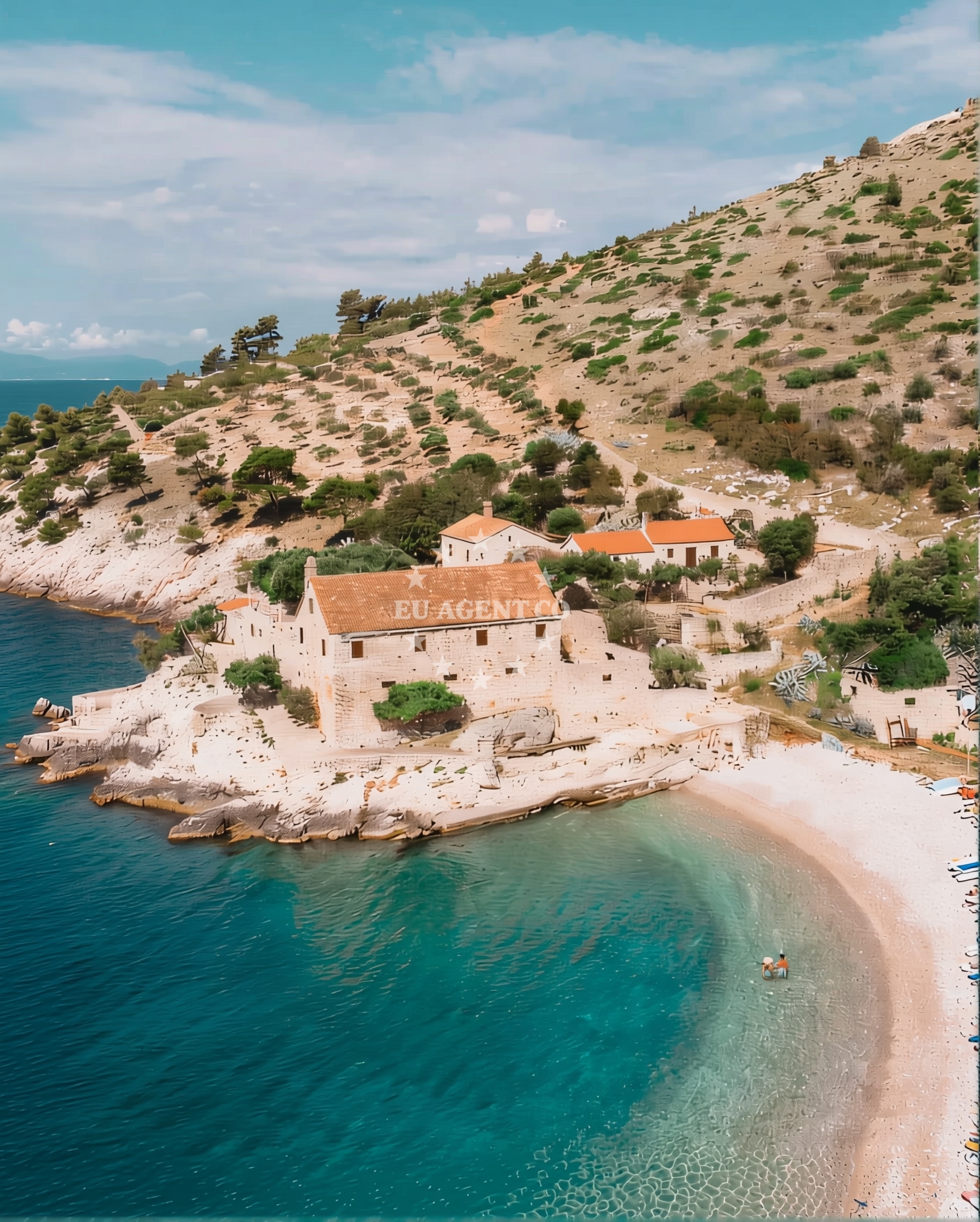 Additional view of Quay buoy field in Quay on the island Hvar, Central Dalmatia, Croatia photo 11