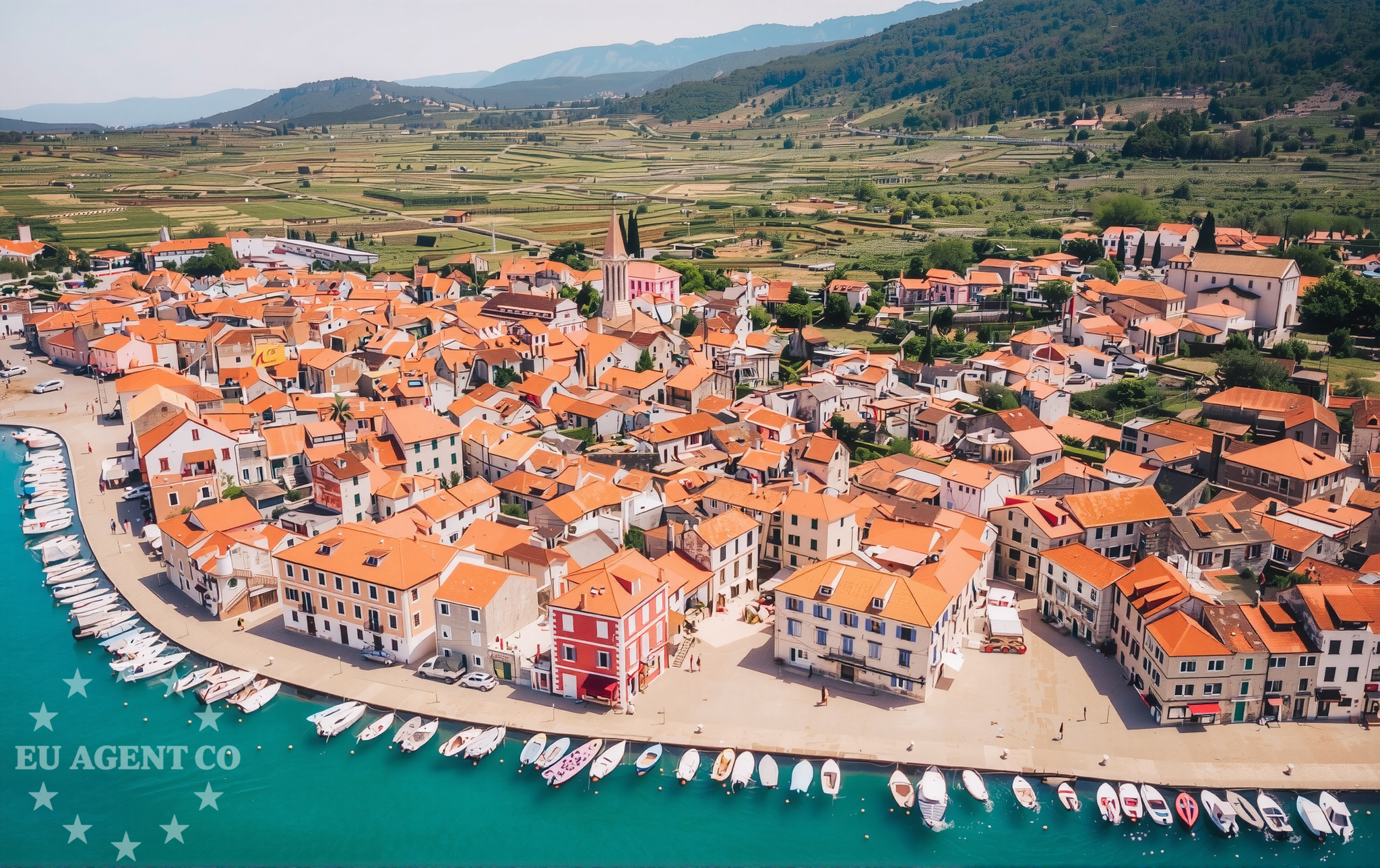Additional view of Jetty buoy field in Jetty in Stari Grad on the island Hvar, Central Dalmatia, Croatia photo 11