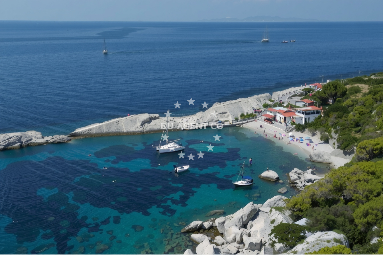 Additional view of Quay buoy field in Quay in Stari Grad on the island Hvar, Central Dalmatia, Croatia photo 11
