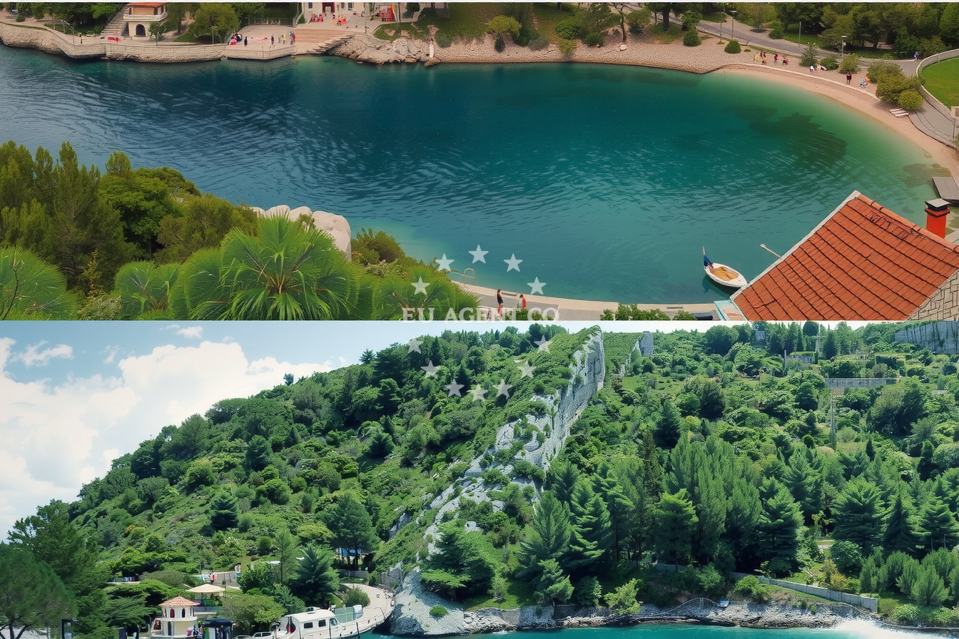 Additional view of Stiniva buoy field in Jetty in Stari Grad on the island Hvar, Central Dalmatia, Croatia photo 5