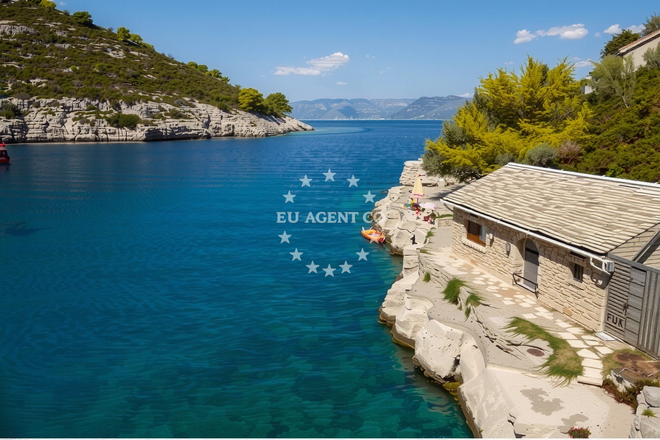 Additional view of Stiniva buoy field in Jetty in Stari Grad on the island Hvar, Central Dalmatia, Croatia photo 8