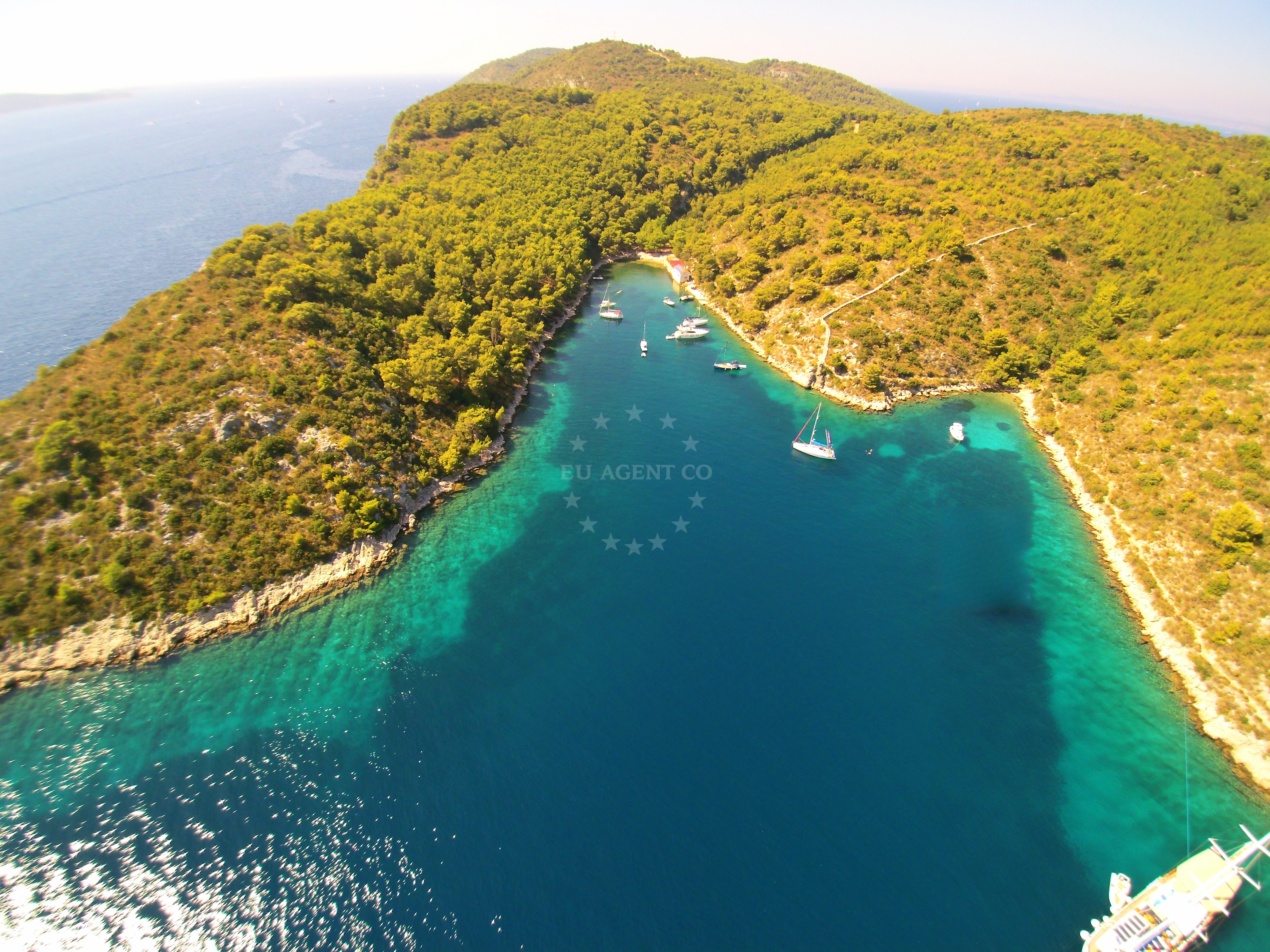 Additional view of Vela Garska buoy field in Buoy field on the island Hvar, Central Dalmatia, Croatia photo 5