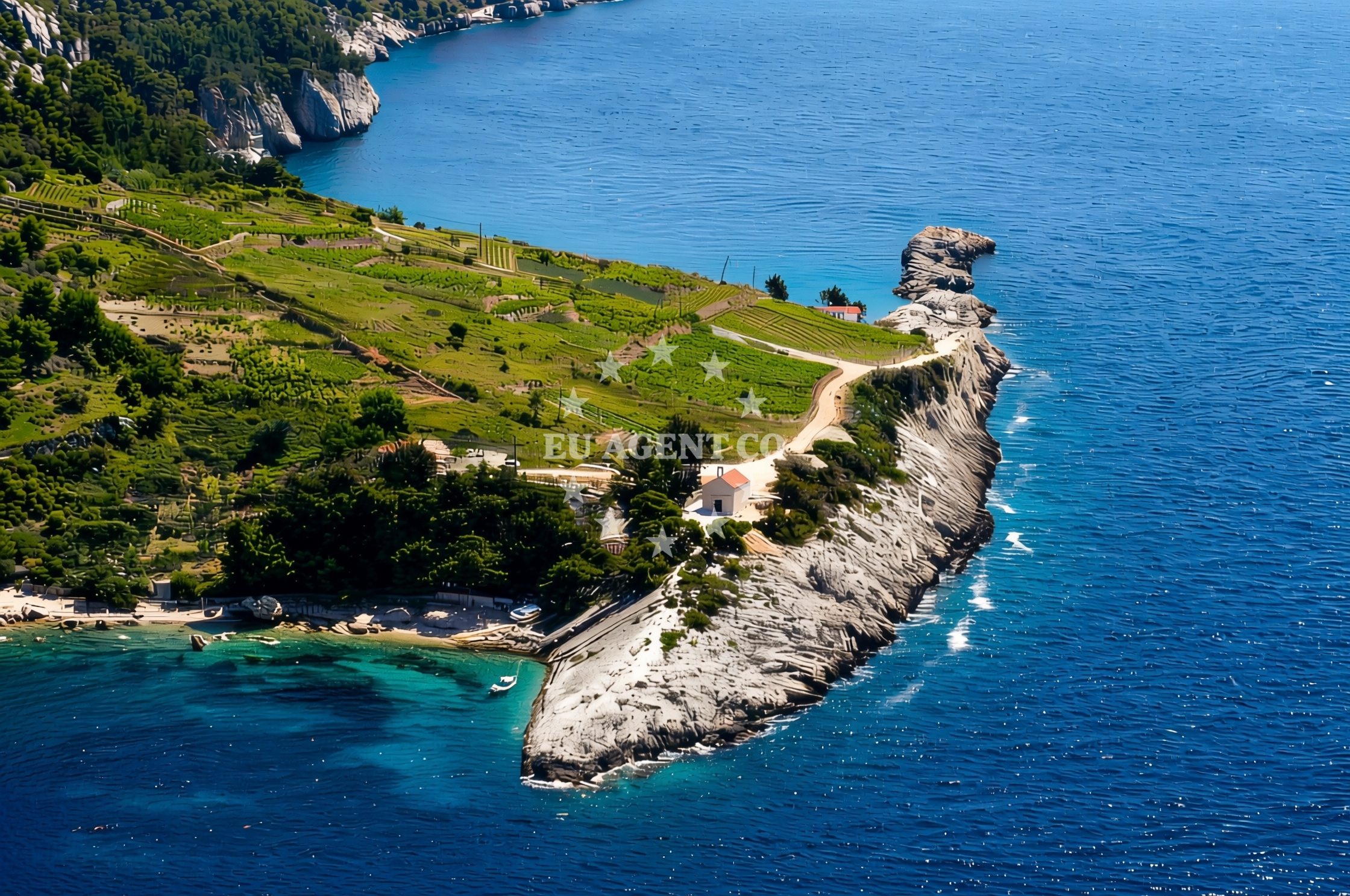 Additional view of Jetty buoy field in Jetty in Vrbanj on the island Hvar, Central Dalmatia, Croatia photo 6