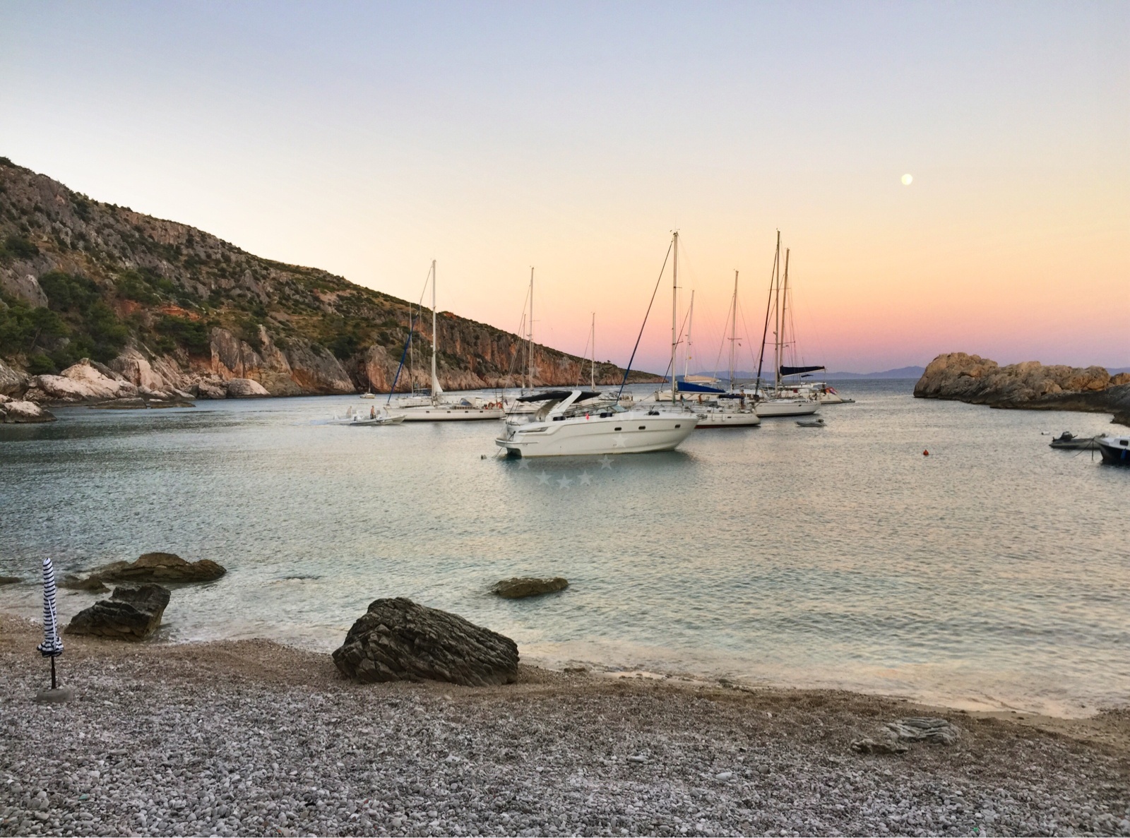 Additional view of Konoba Gego buoys buoy field in Buoy field in Zaraće on the island Hvar, Central Dalmatia, Croatia photo 6