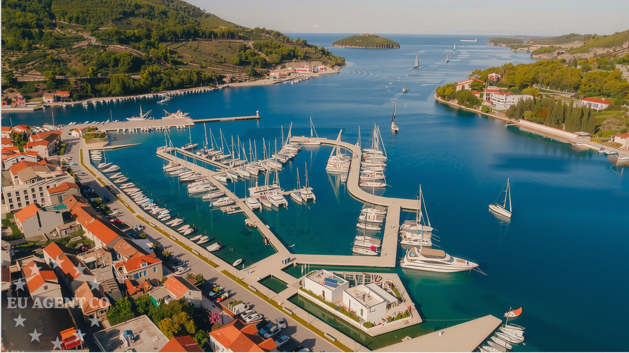 Additional view of Jetty buoy field in Jetty in Zavala on the island Hvar, Central Dalmatia, Croatia photo 6