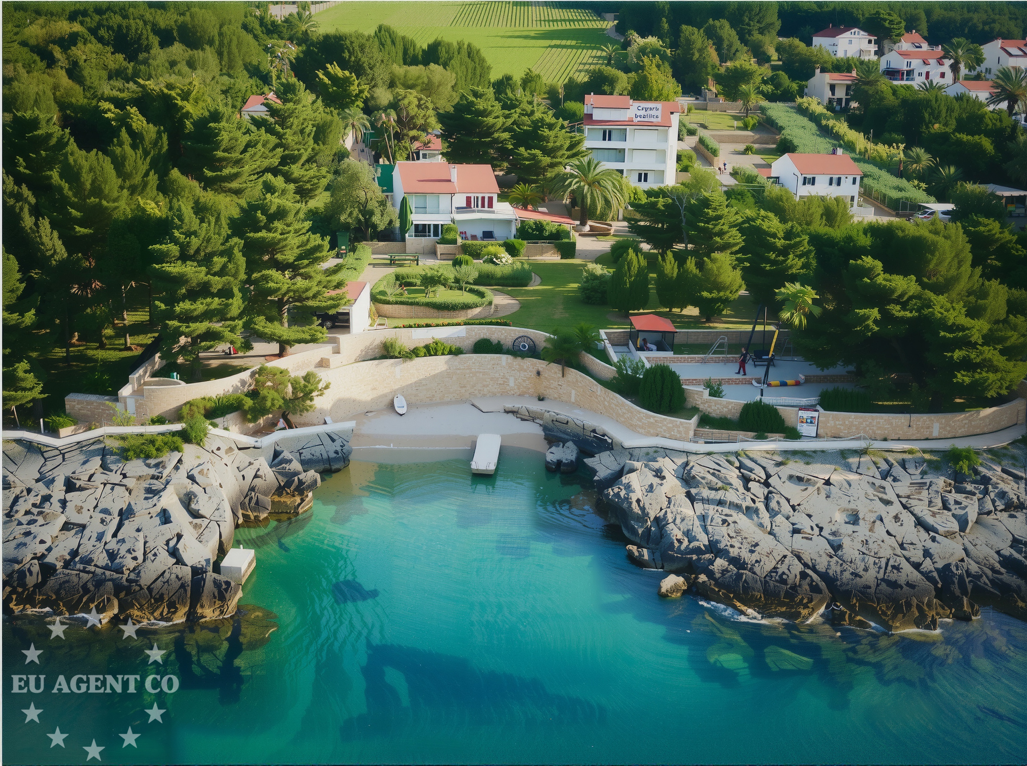 Additional view of Jetty buoy field in Jetty in Zavala on the island Hvar, Central Dalmatia, Croatia photo 7