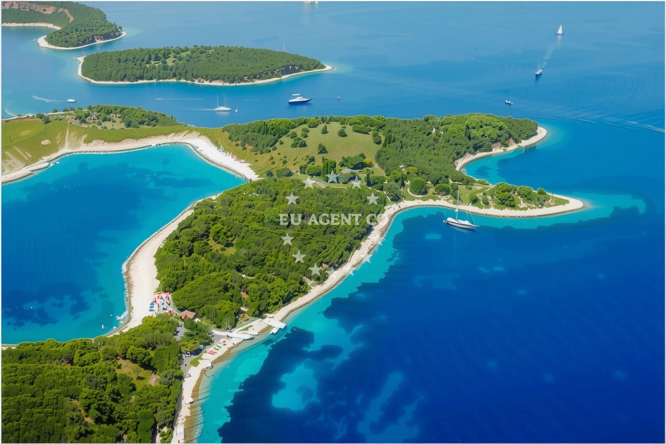 Additional view of Quay buoy field in Quay on the island Marinkovac, Central Dalmatia, Croatia photo 8