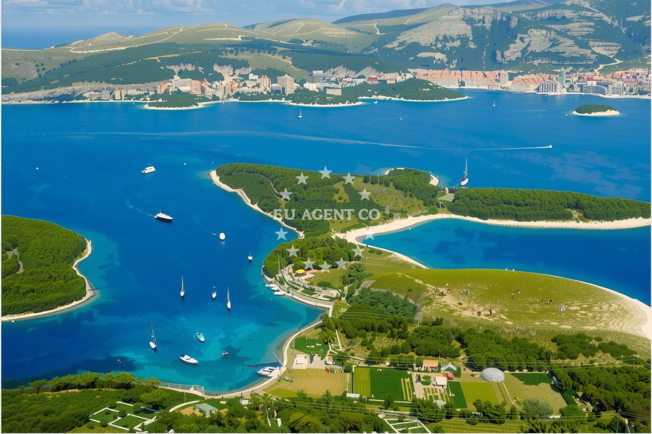 Additional view of Quay buoy field in Quay on the island Marinkovac, Central Dalmatia, Croatia photo 11