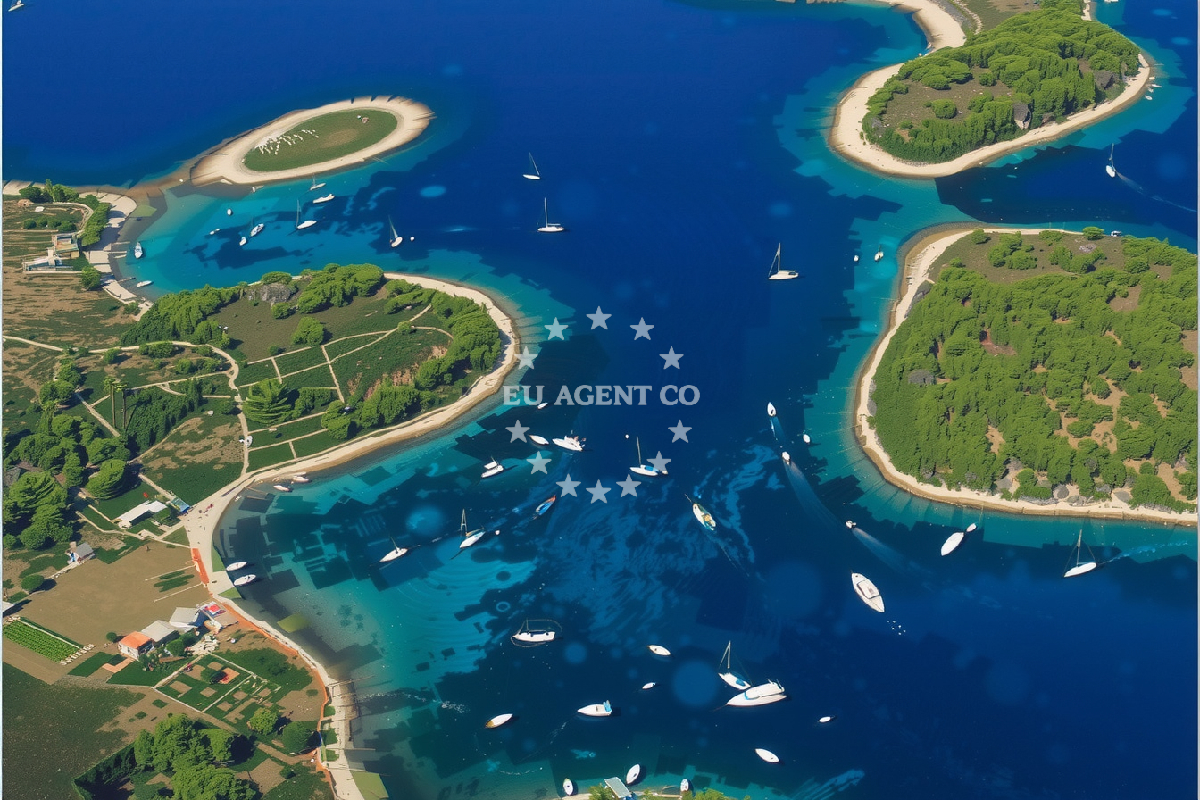 Additional view of Quay buoy field in Quay on the island Marinkovac, Central Dalmatia, Croatia photo 14