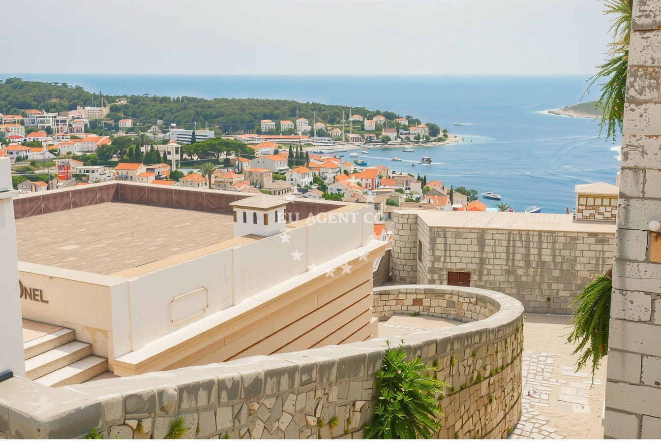 Additional view of Quay buoy field in Quay on the island Marinkovac, Central Dalmatia, Croatia photo 16