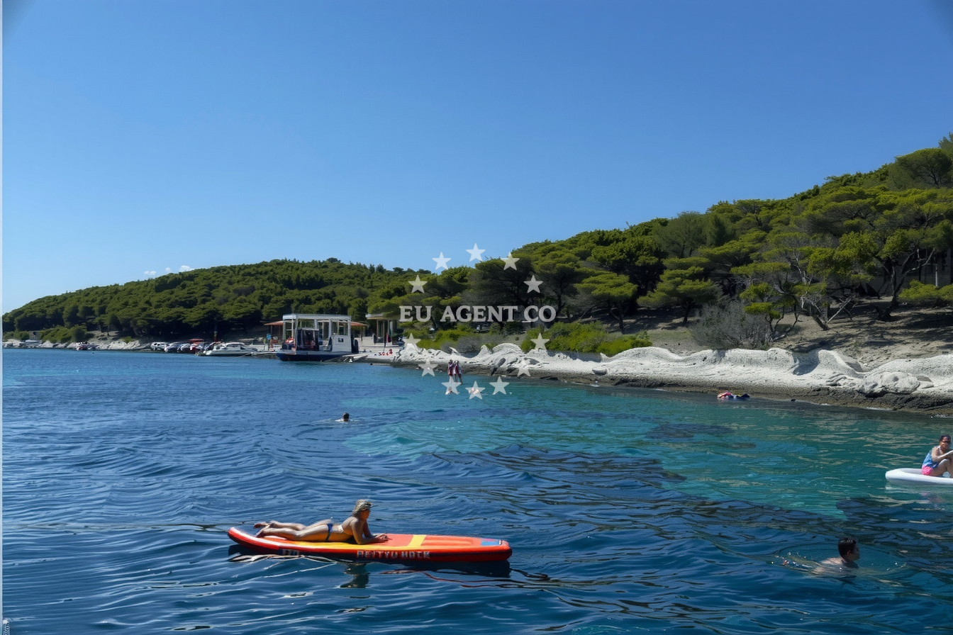 Additional view of Quay buoy field in Quay on the island Marinkovac, Central Dalmatia, Croatia photo 17