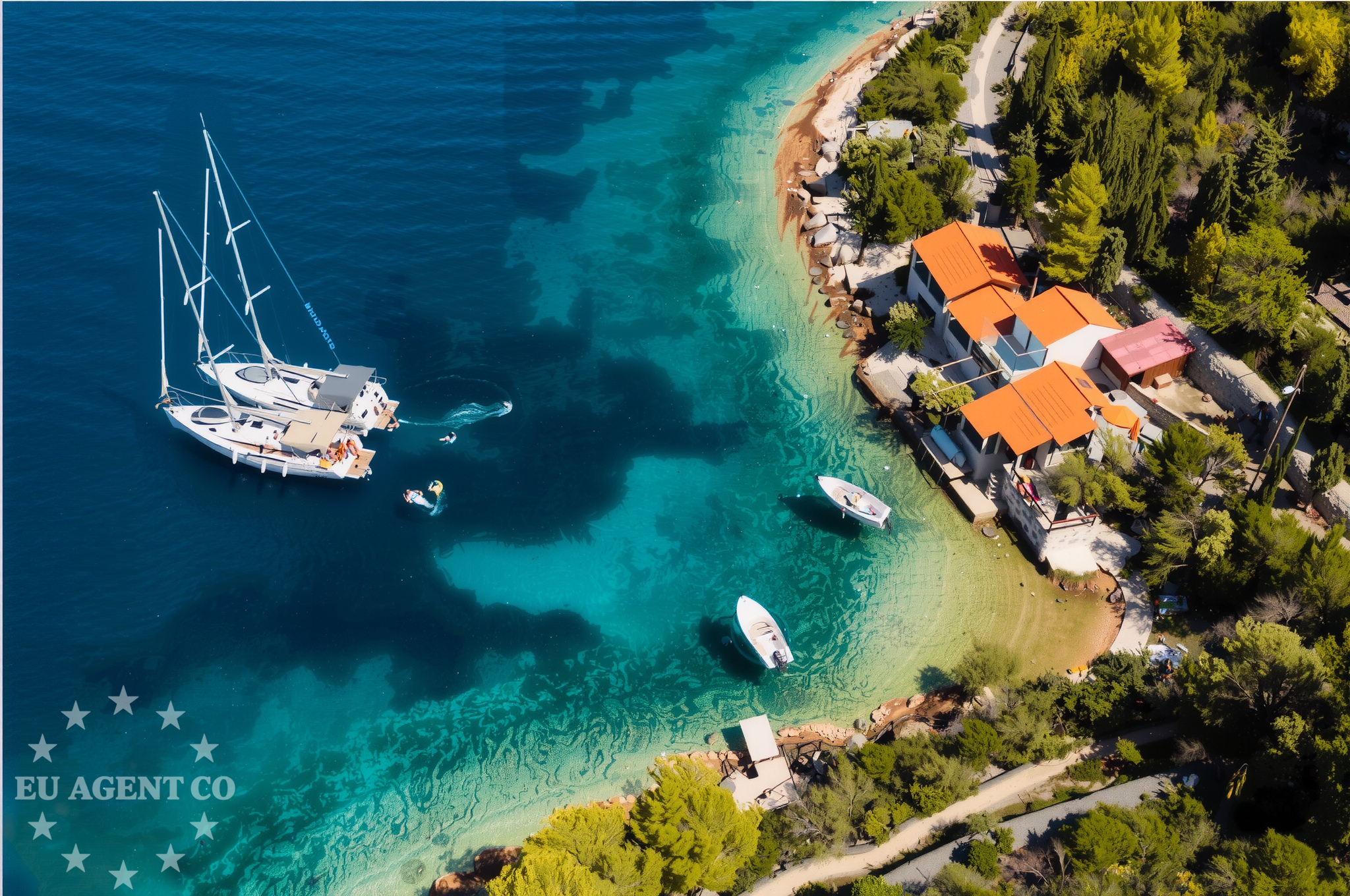 Additional view of Buoy buoy field in Buoy in Podgora, Central Dalmatia, Croatia photo 6