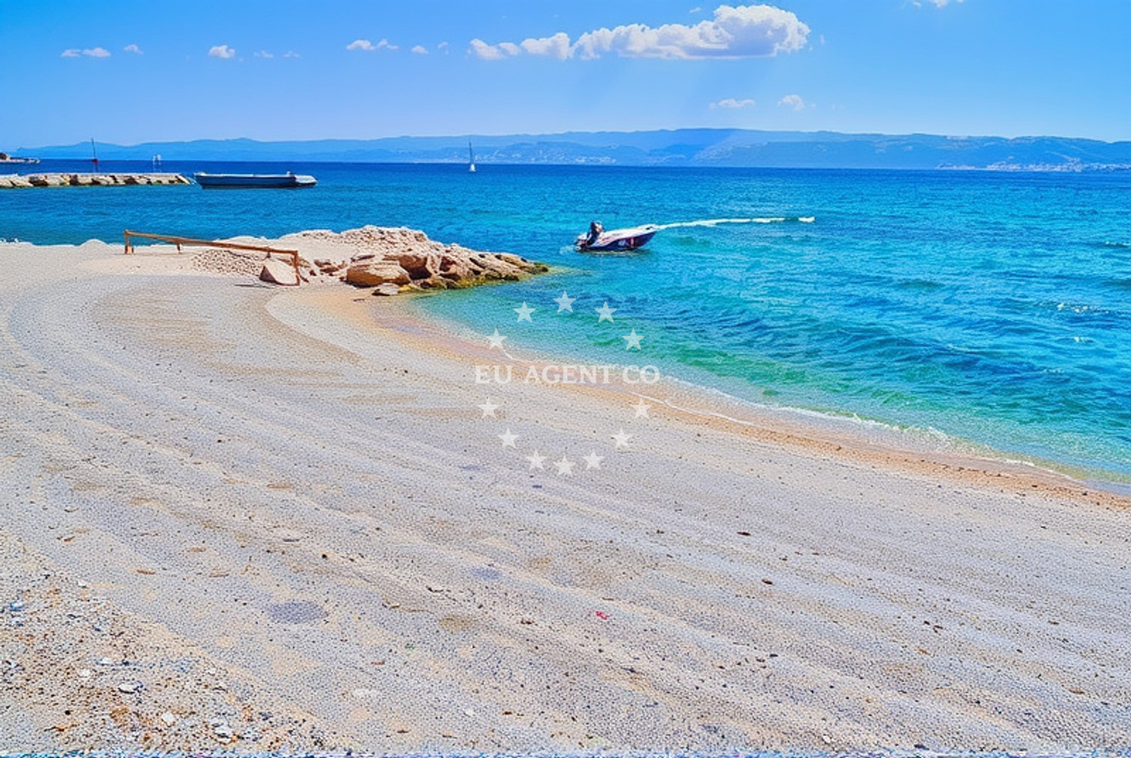 Saint Martin Bay near Podstrana Jetty