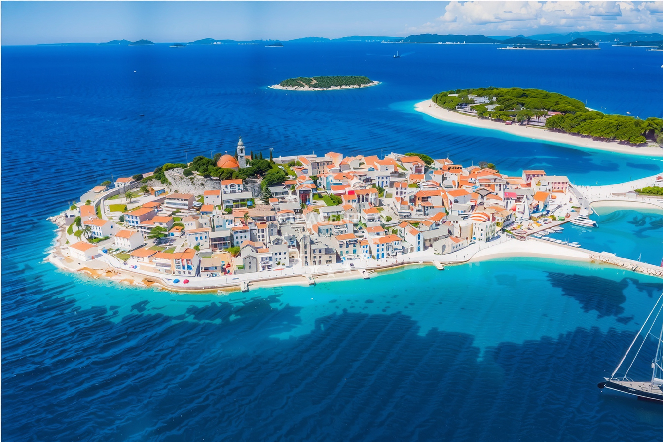 Additional view of Quay buoy field in Quay in Primošten, Central Dalmatia, Croatia photo 17