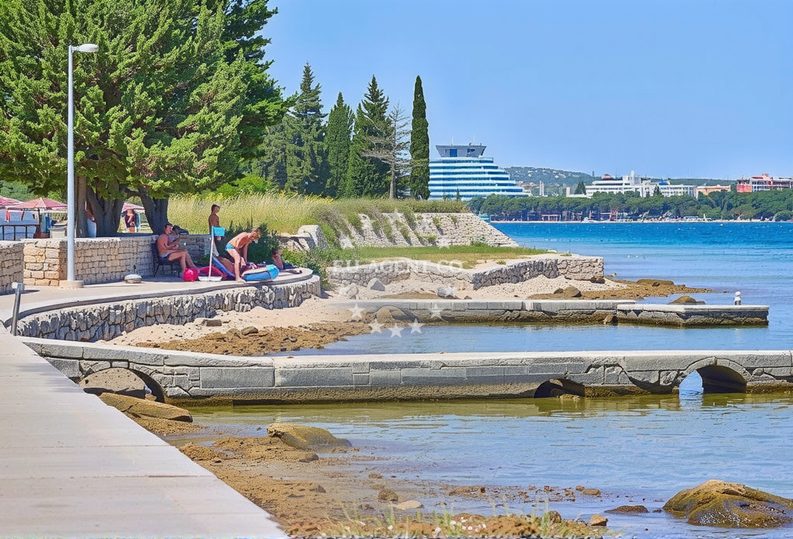 Additional view of Sepurine east buoy field in Jetty in Prvić Šepurine on the island Prvić, Central Dalmatia, Croatia photo 4