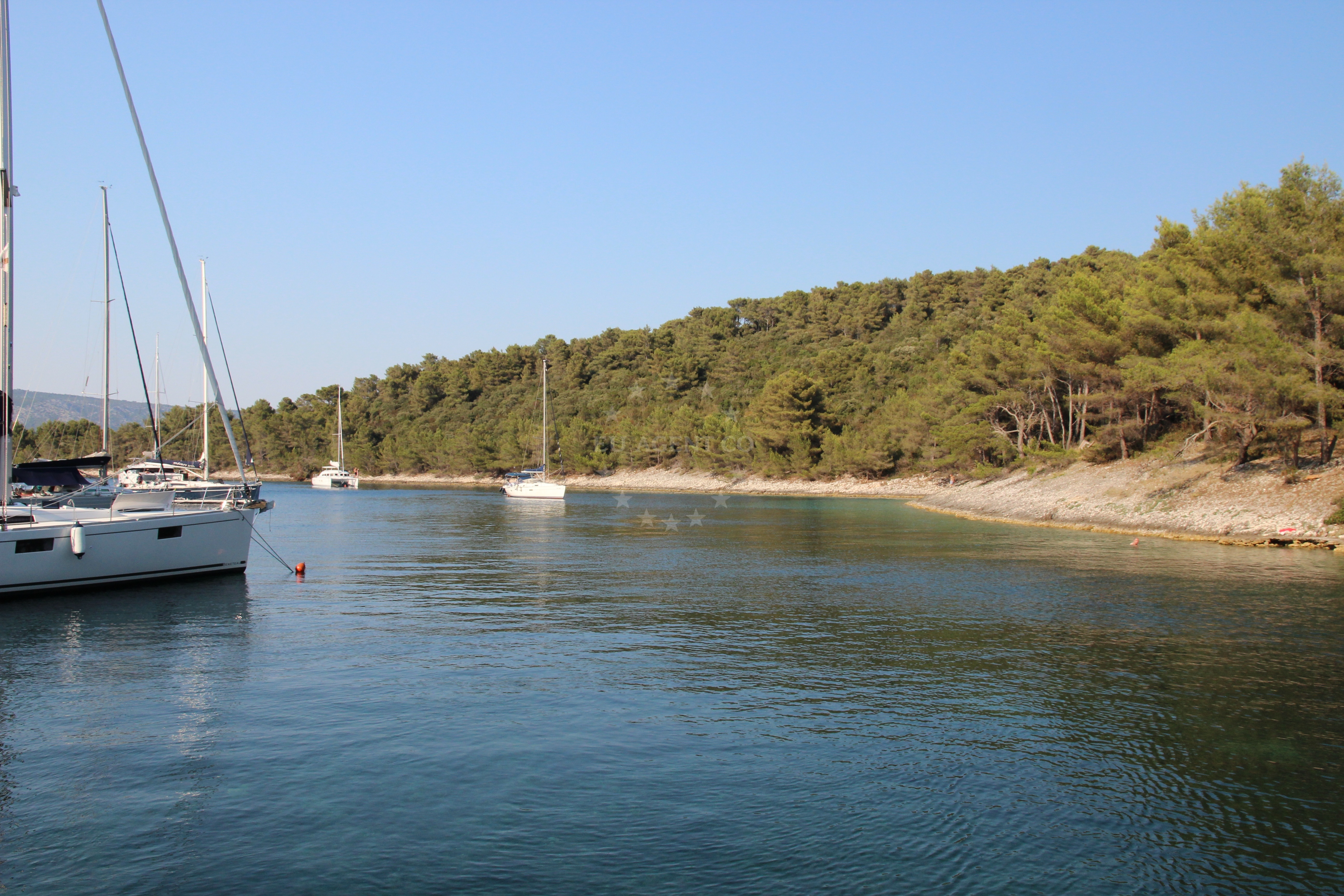 Eco-friendly Konoba Mostir restaurant with views of Scedro Island