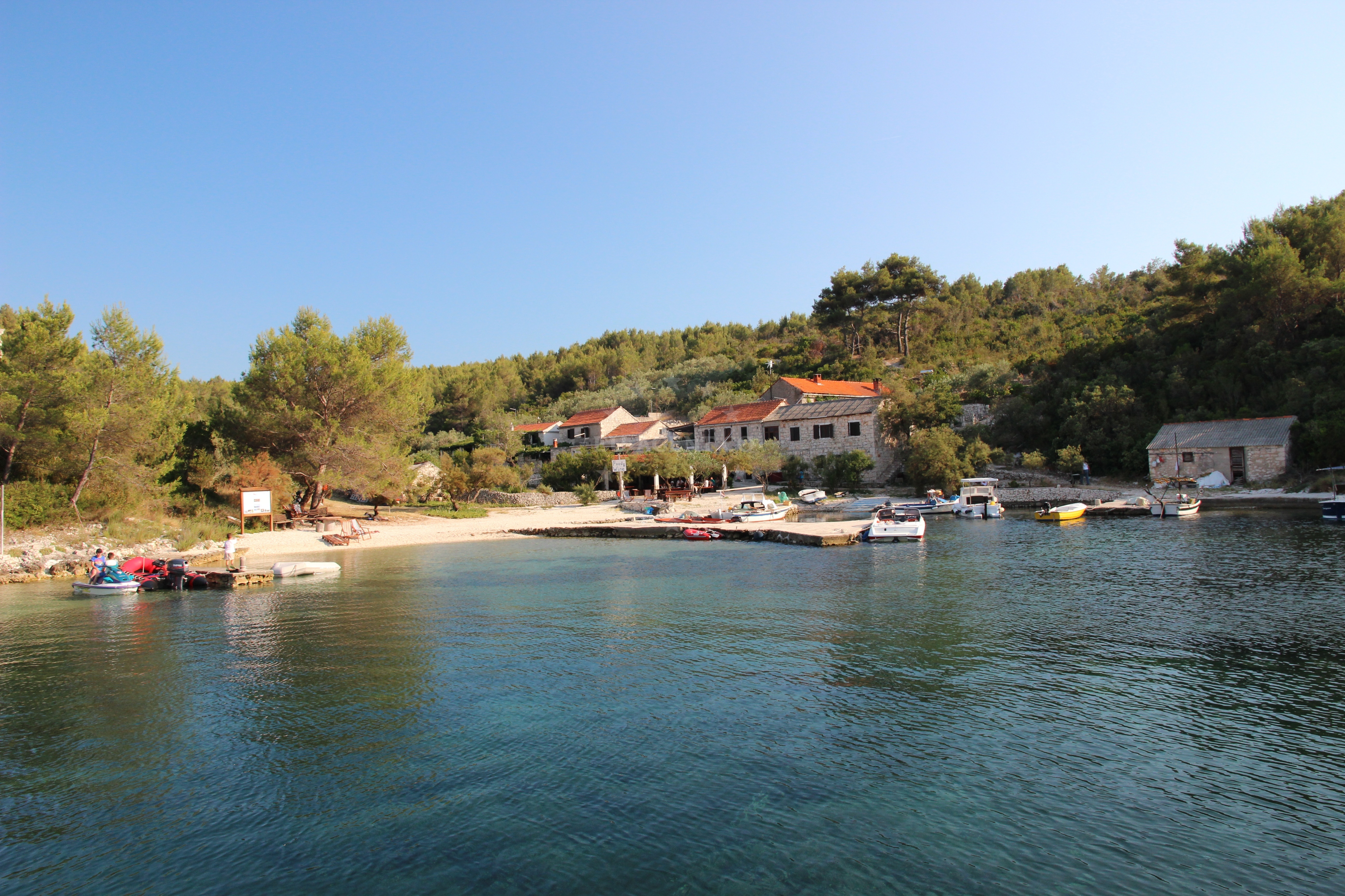 Additional view of Konoba Mostir buoys buoy field in Buoy field on the island Šćedro, Central Dalmatia, Croatia photo 4