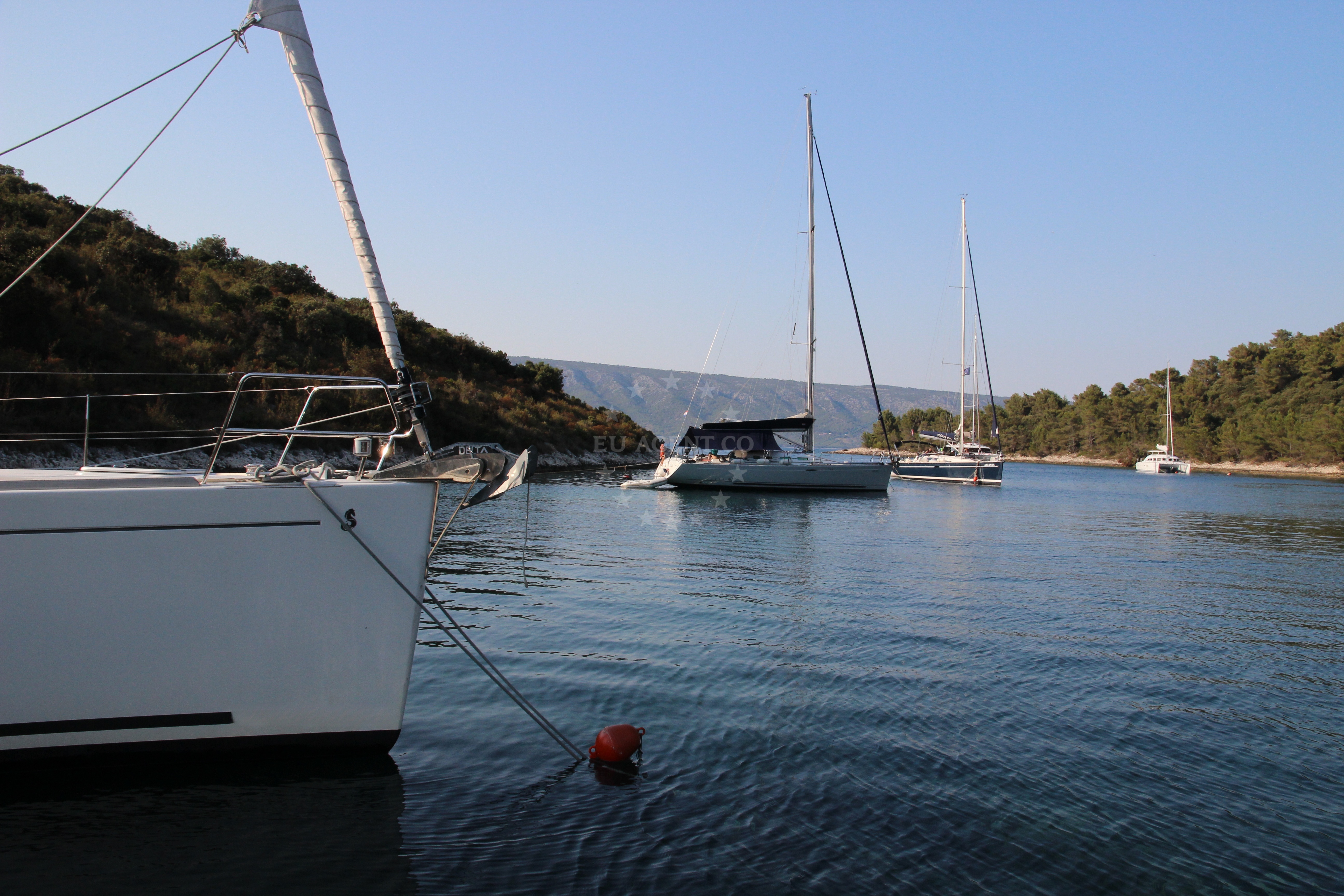 Additional view of Konoba Mostir buoys buoy field in Buoy field on the island Šćedro, Central Dalmatia, Croatia photo 6