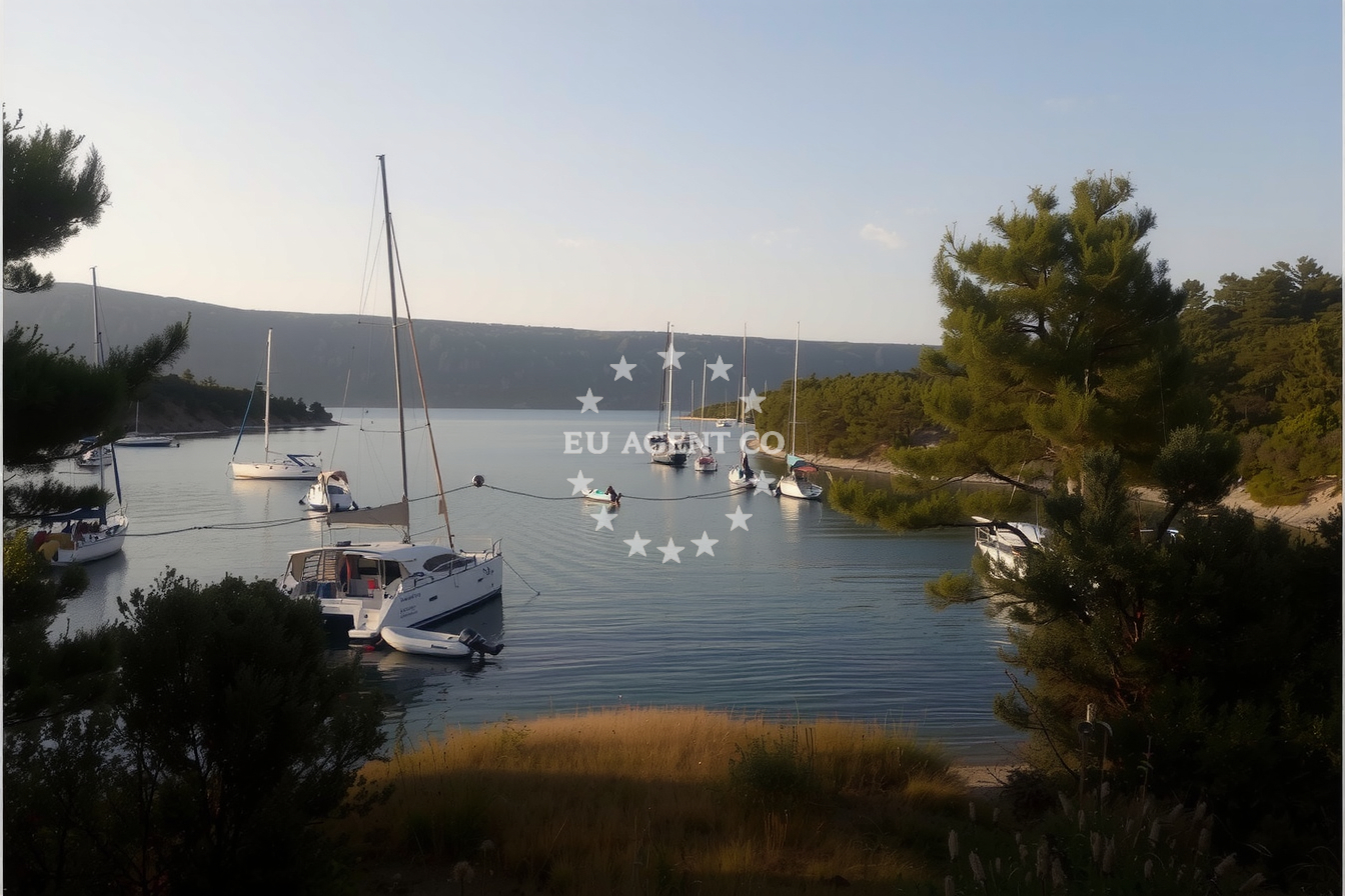 Additional view of Lovisce buoy field in Jetty on the island Šćedro, Central Dalmatia, Croatia photo 13