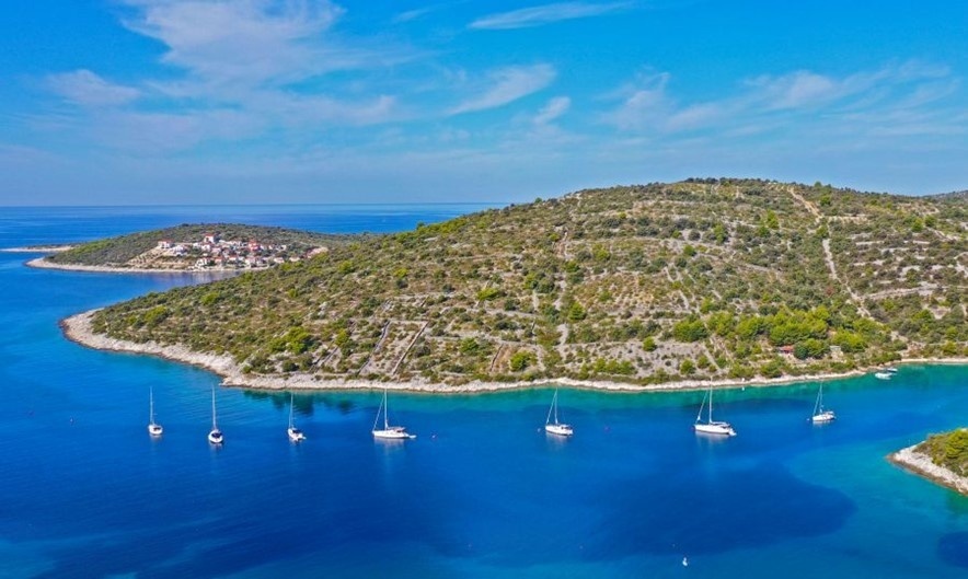 Sicenica Buoy Field with Adriatic Sea views, Croatia