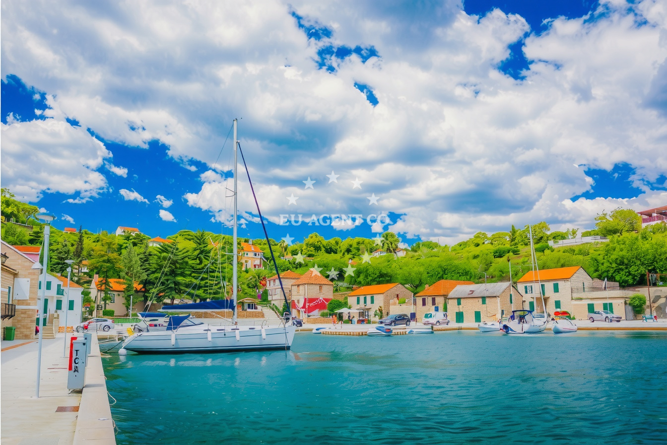 Additional view of Krušica Donja buoy field in Jetty in Donja Krušica on the island Šolta, Central Dalmatia, Croatia photo 12