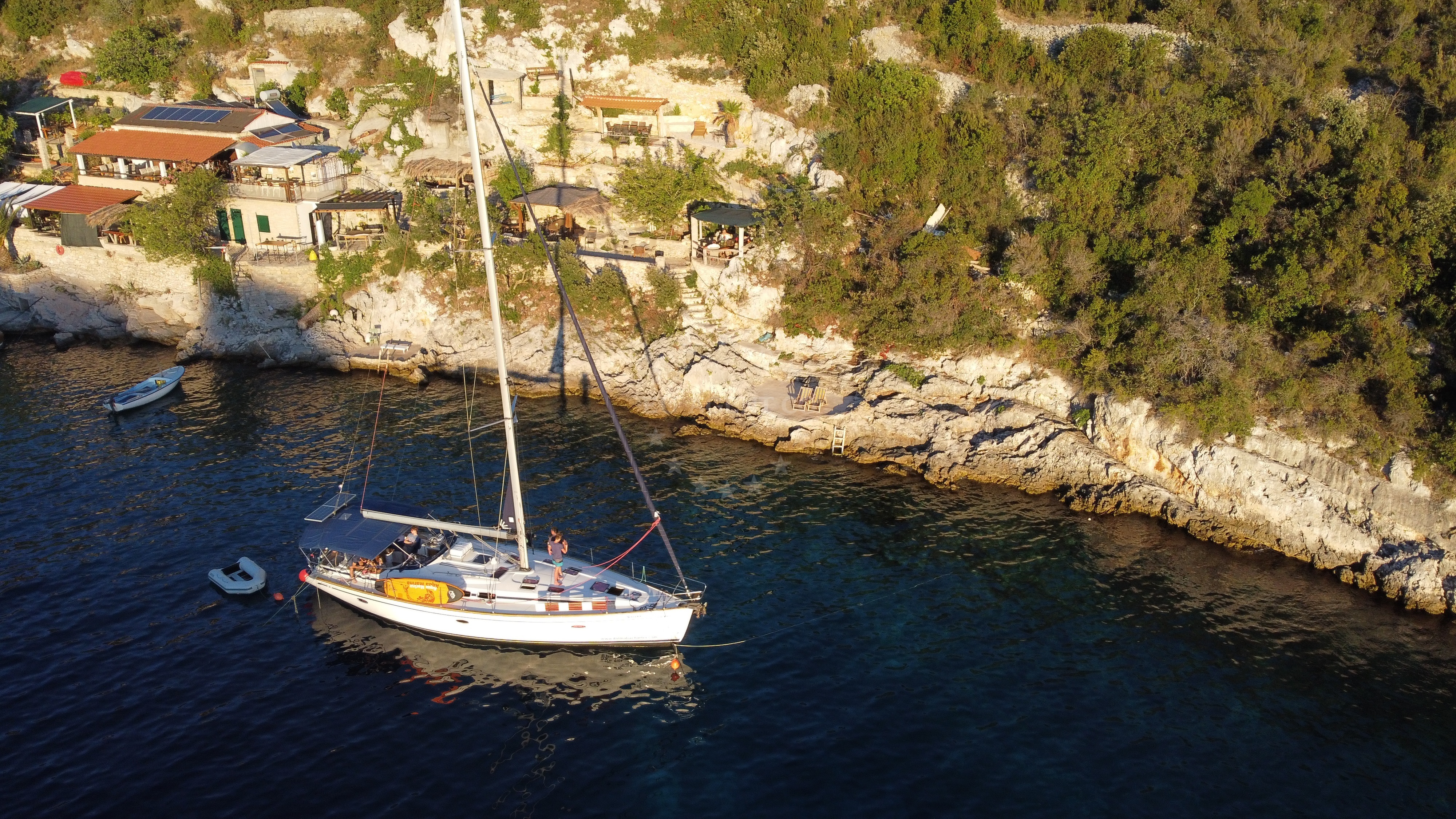 Additional view of Lonely Paradise restaurant buoys buoy field in Buoy field on the island Šolta, Central Dalmatia, Croatia photo 4