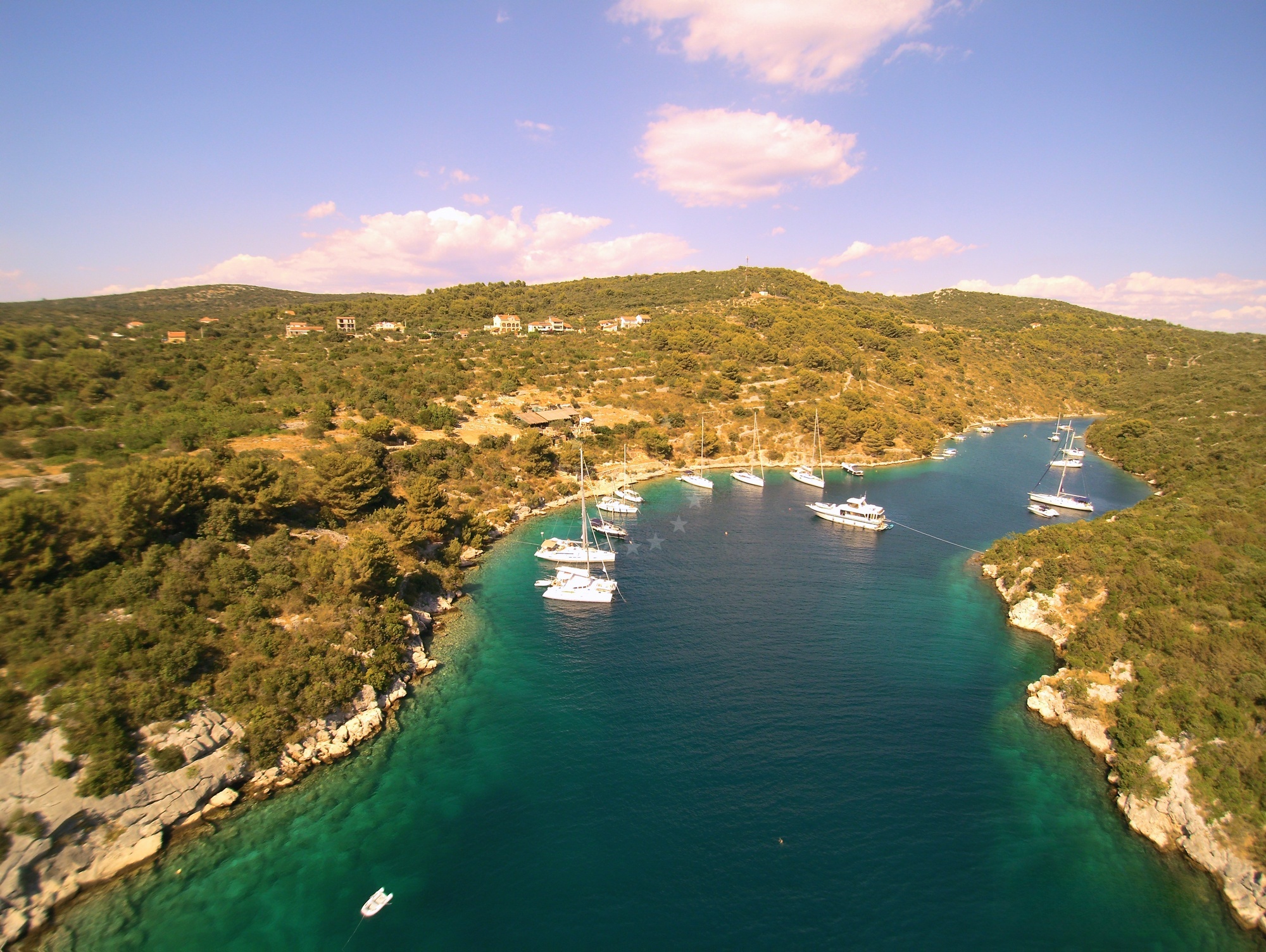 Additional view of Restaurant Sismis buoys buoy field in Buoy field in Maslinica on the island Šolta, Central Dalmatia, Croatia photo 5