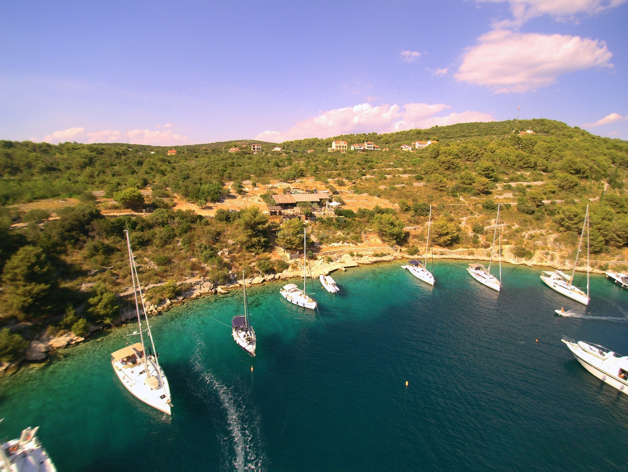 Additional view of Restaurant Sismis buoys buoy field in Buoy field in Maslinica on the island Šolta, Central Dalmatia, Croatia photo 10