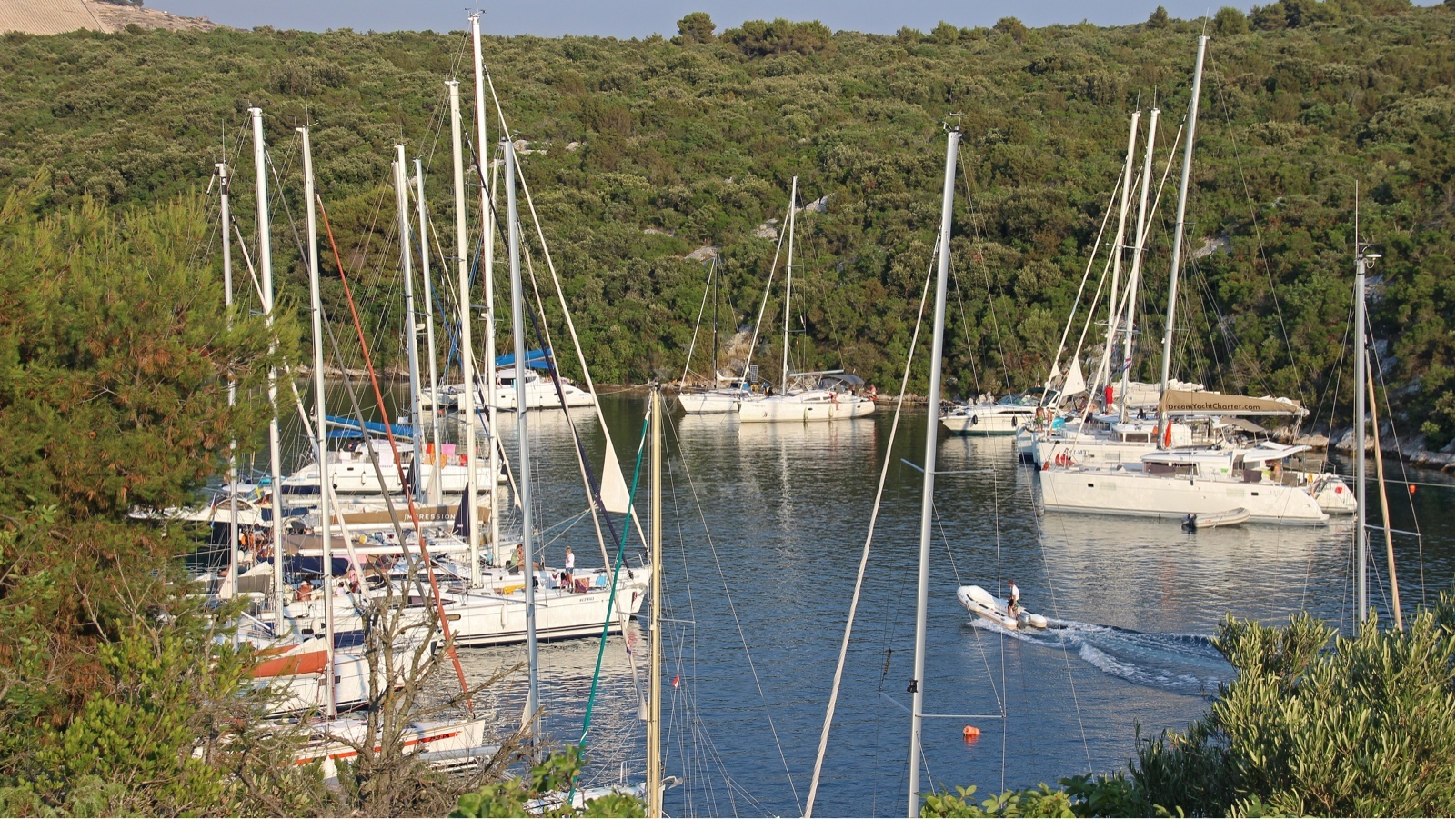 Additional view of Restaurant Sismis buoys buoy field in Buoy field in Maslinica on the island Šolta, Central Dalmatia, Croatia photo 11
