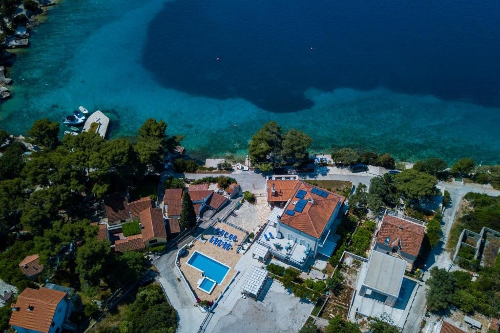 Buoy field at Sveti Petar Restaurant, Nečujam, Šolta, Central Dalmatia