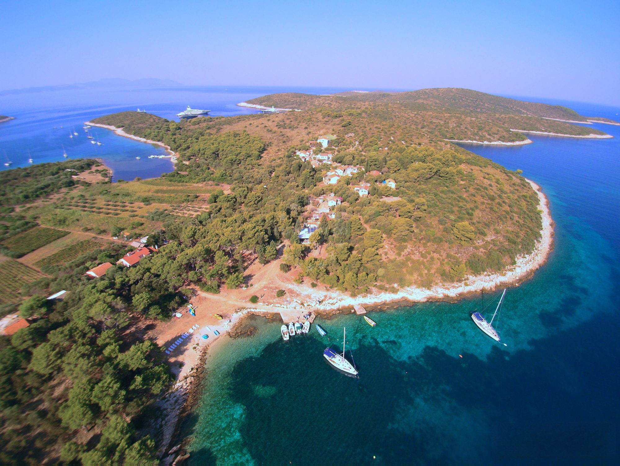 Additional view of Colnago Winery buoys buoy field in Buoy field on the island St. Klement, Central Dalmatia, Croatia photo 5