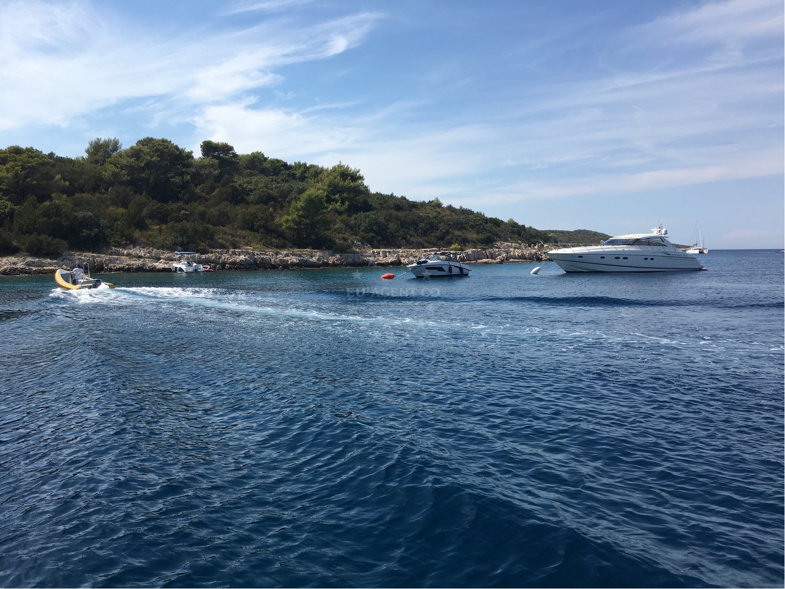 Additional view of Colnago Winery buoys buoy field in Buoy field on the island St. Klement, Central Dalmatia, Croatia photo 7