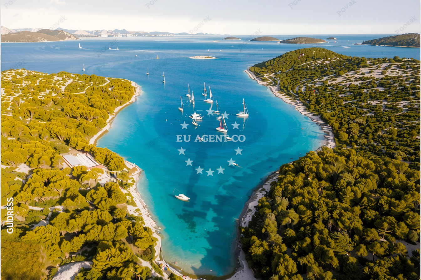Additional view of Buoy field in Buoy field on the island Tijat, Central Dalmatia, Croatia photo 14