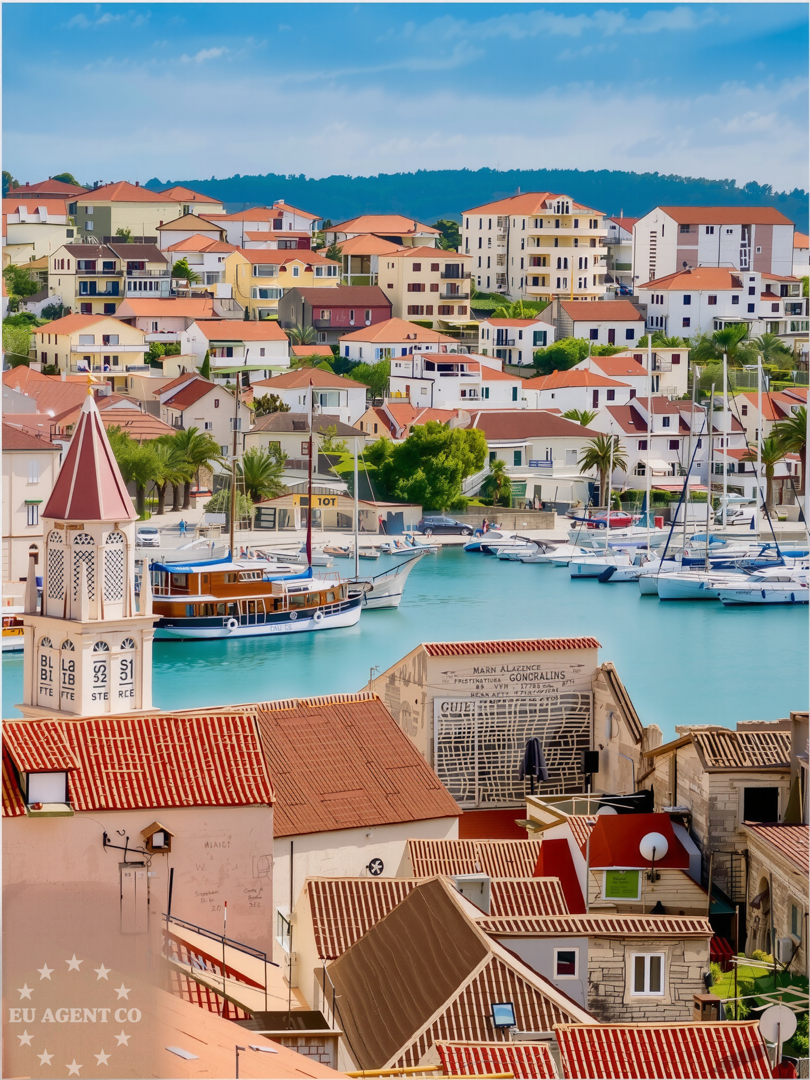 Additional view of Jetty buoy field in Jetty in Trogir, Central Dalmatia, Croatia photo 8